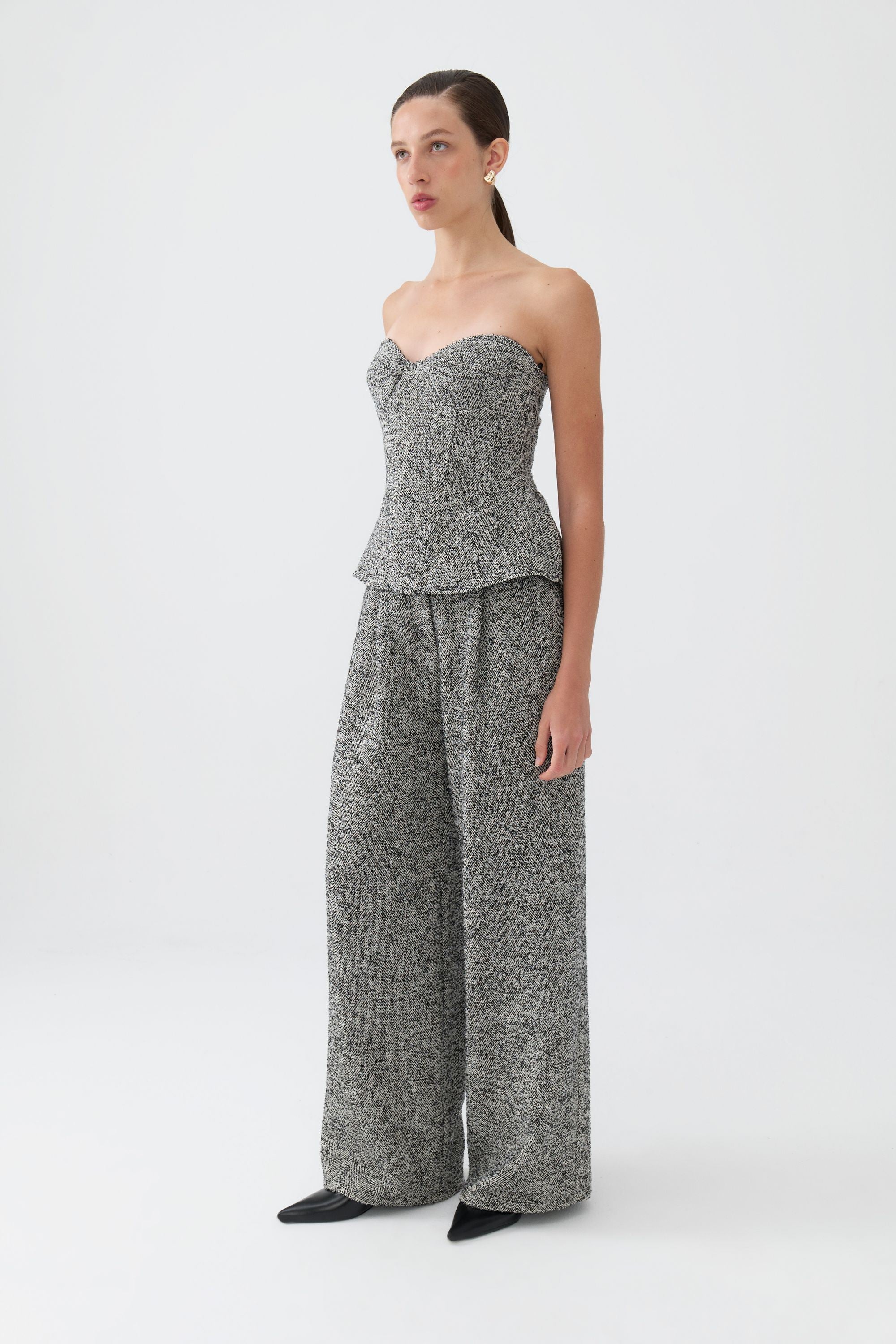 Strapless Sweetheart Neck Top (Final Sale)