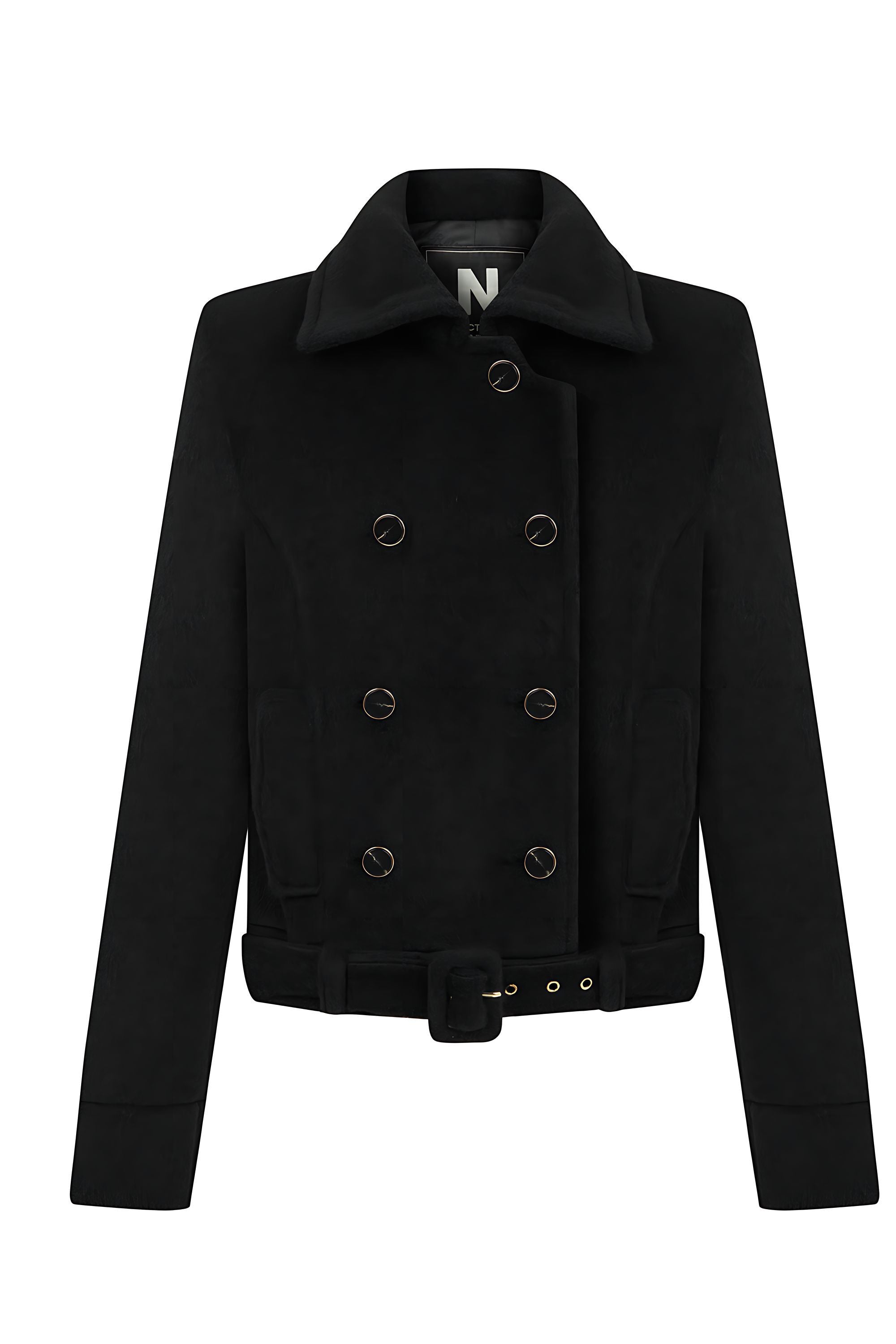 Shoulder Pad Short Coat (Final Sale)
