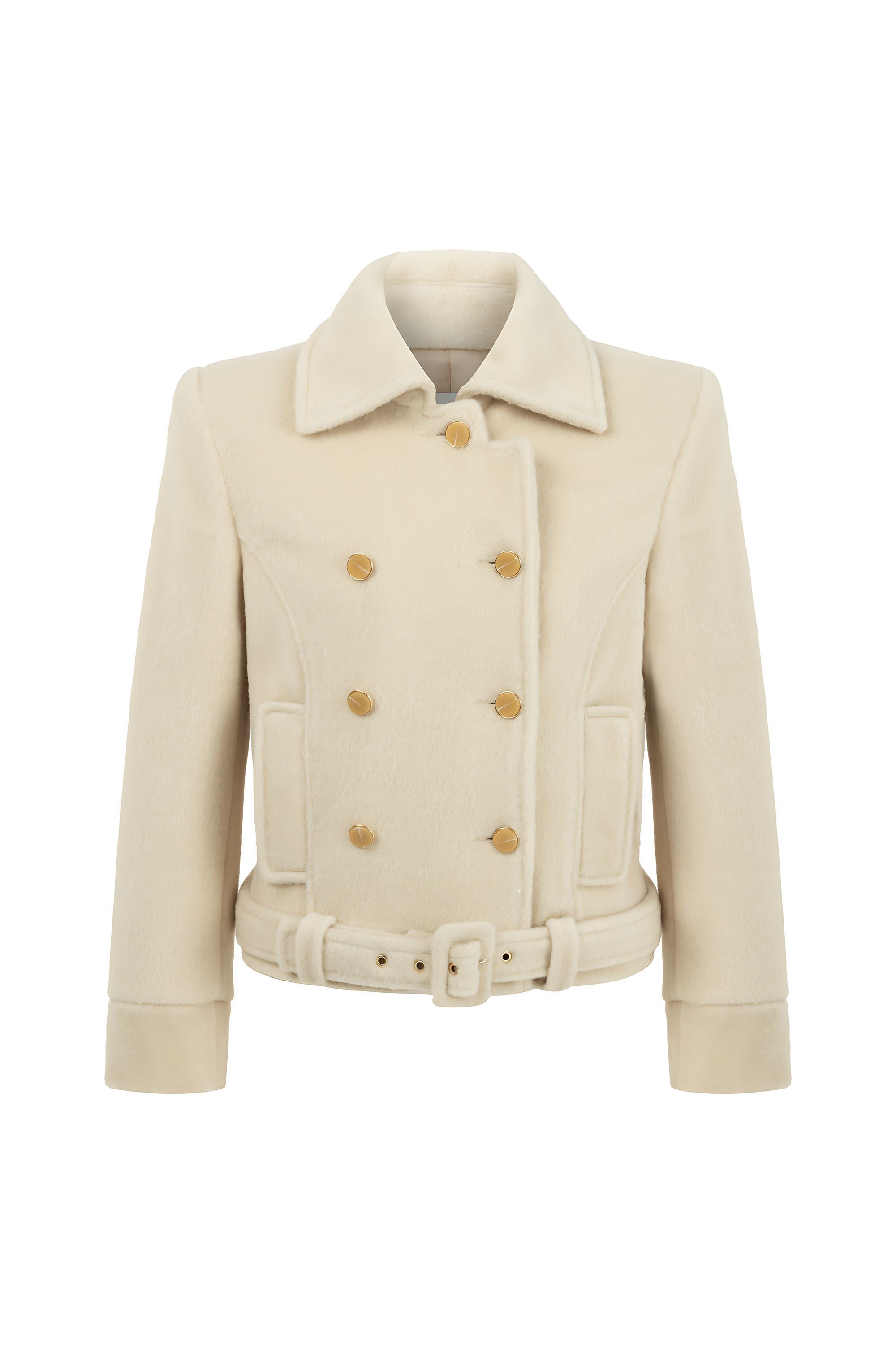 Shoulder Pad Short Coat (Final Sale)