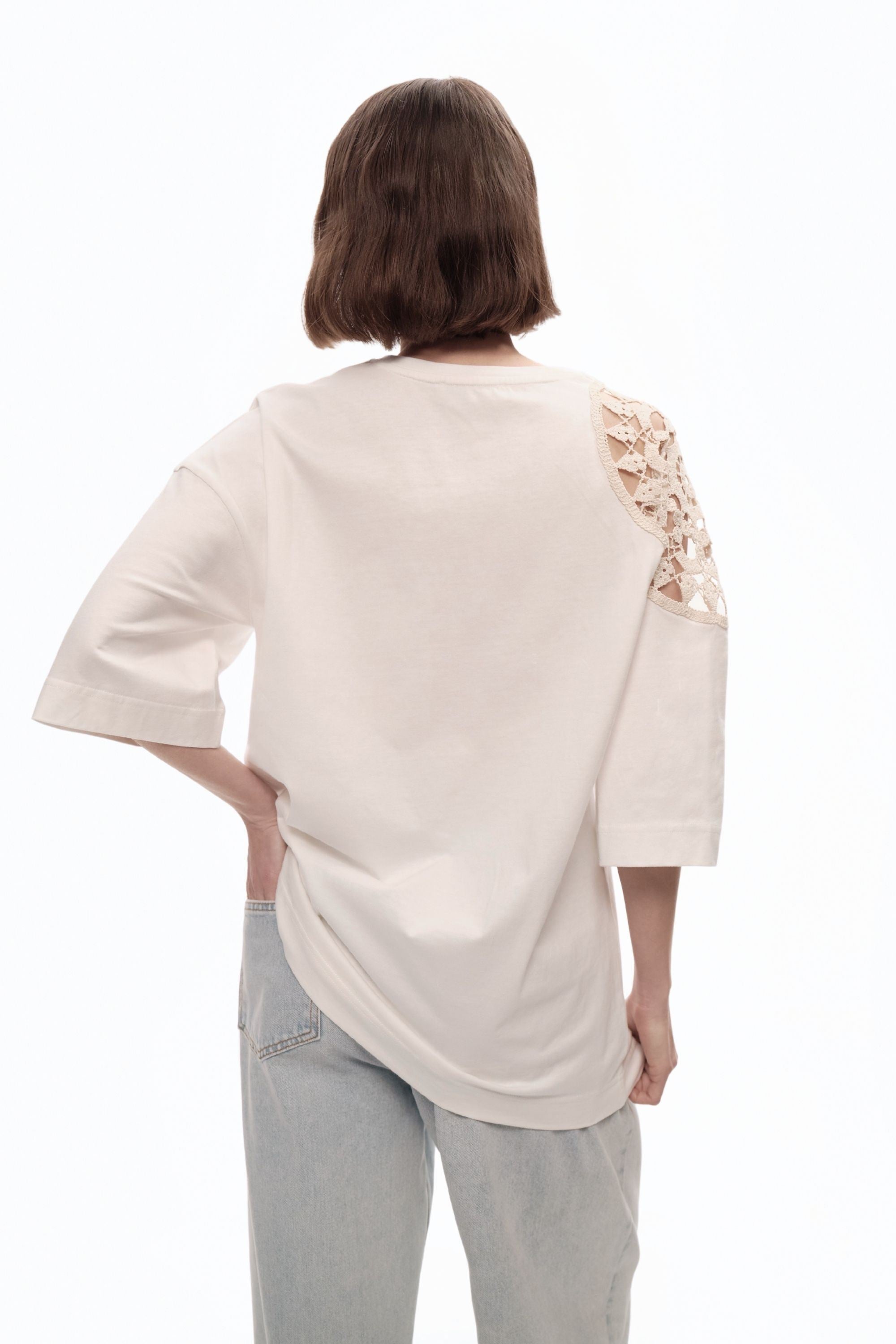 Embroidered Detail T-Shirt