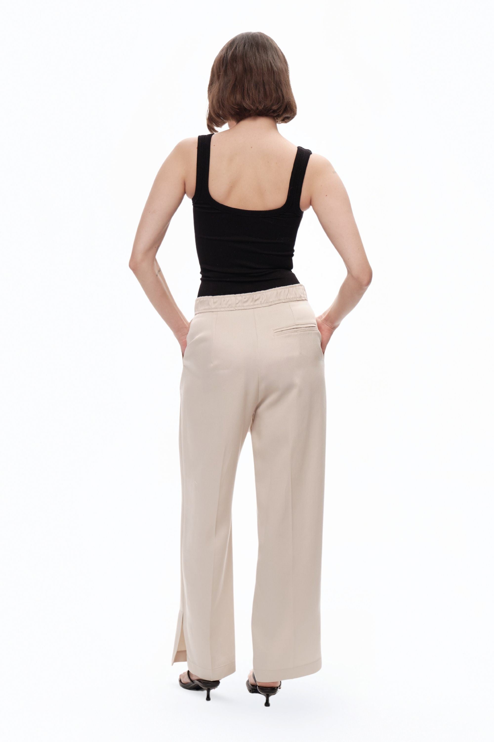 Slit Detailed Pants