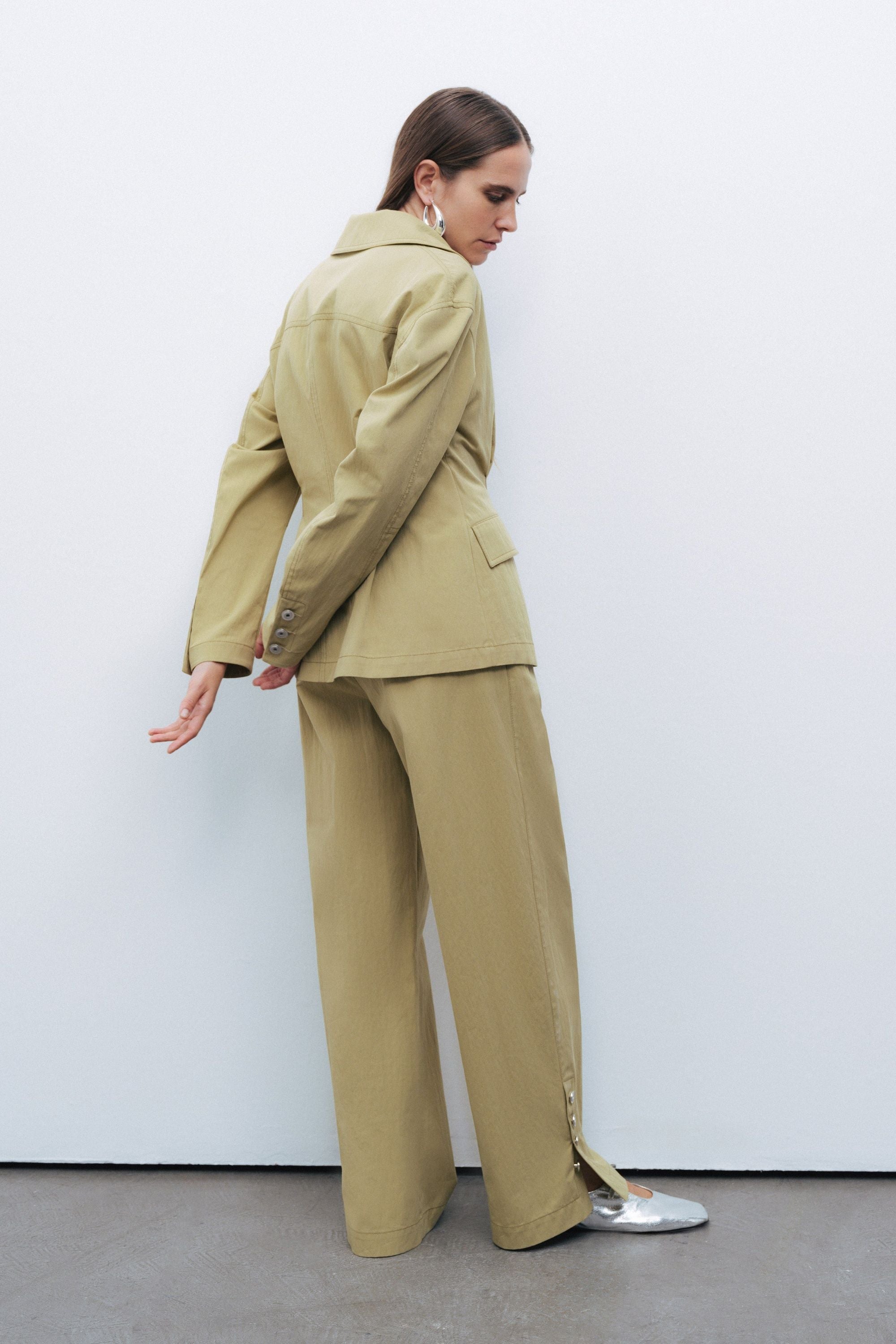 Accessory Detailed Jacket