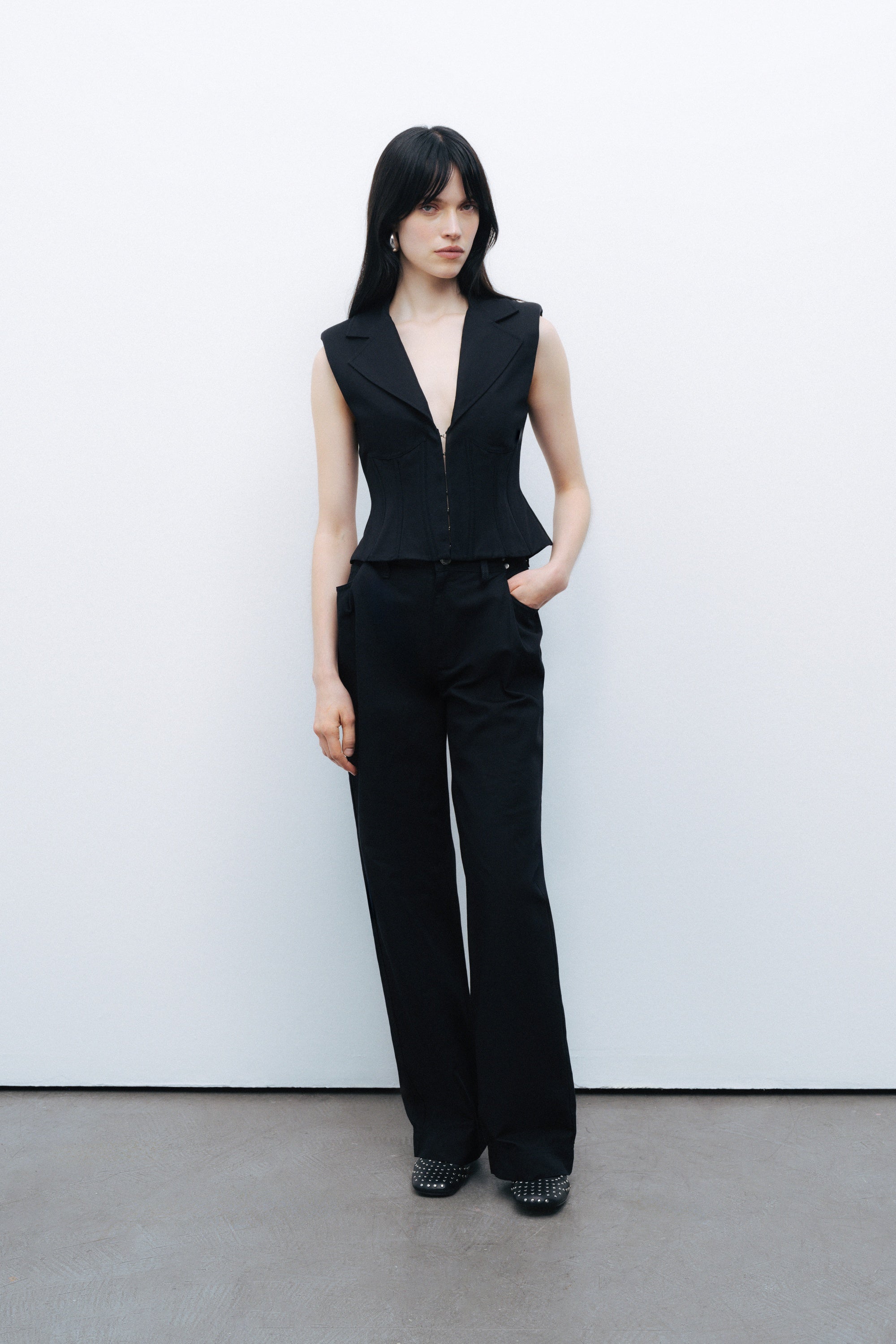 Corset-Designed Vest