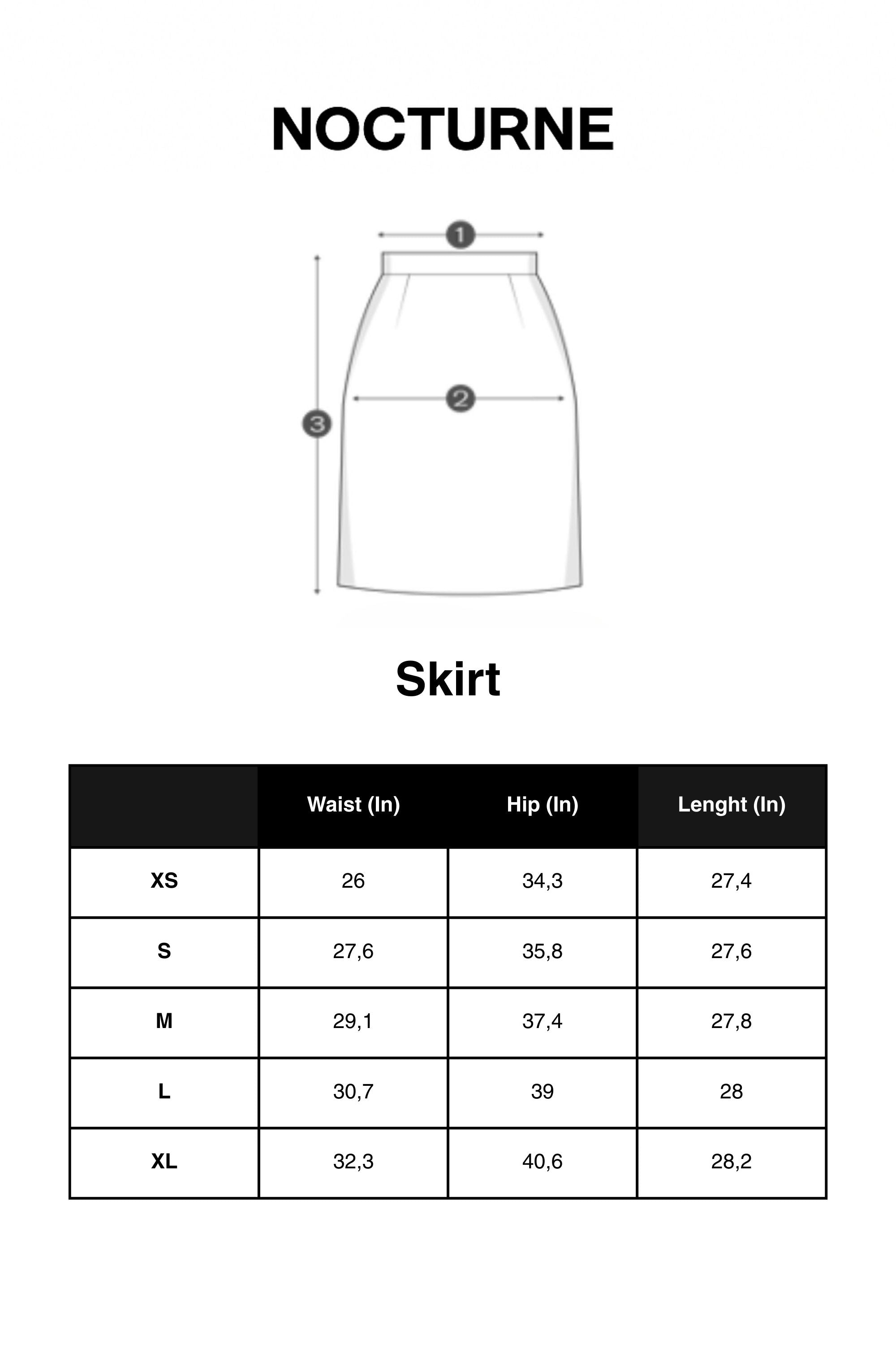 Flounced Hem Fishtail Midi Skirt