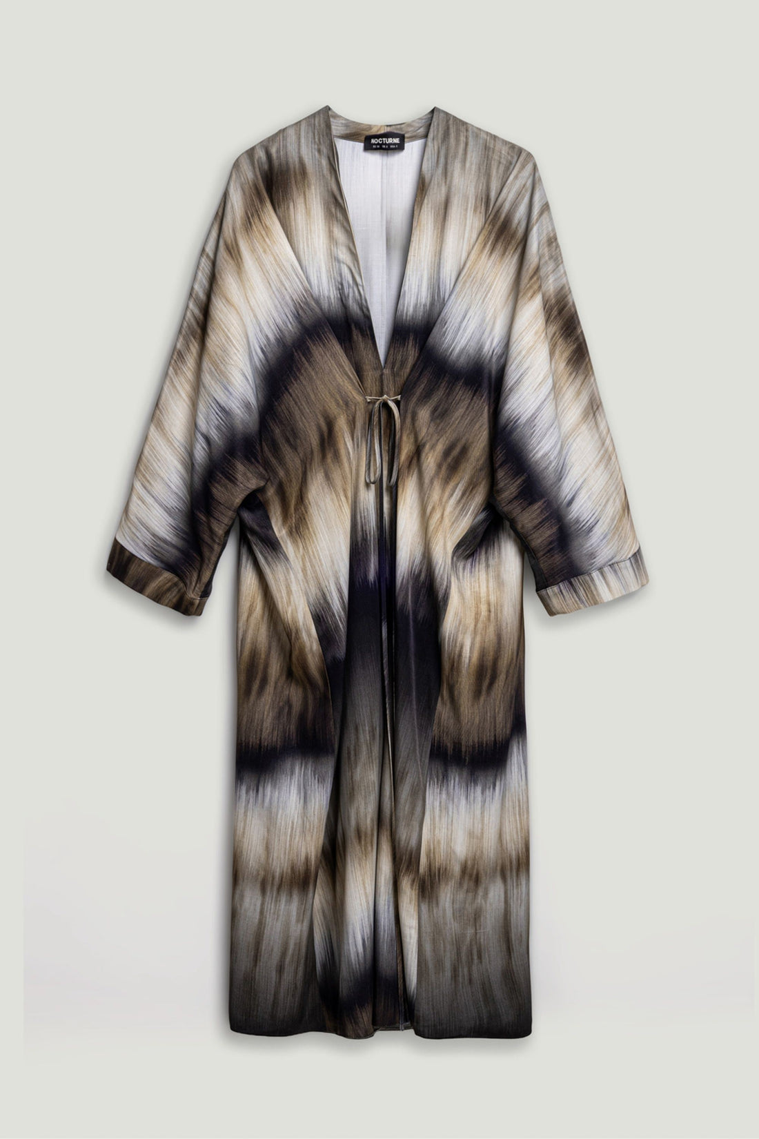 Tie-Dye Patterned Maxi Dress