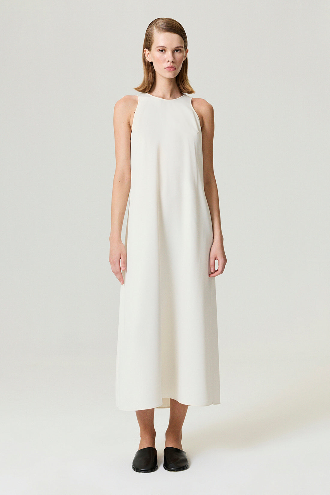 Flowy Sleeveless Maxi Dress