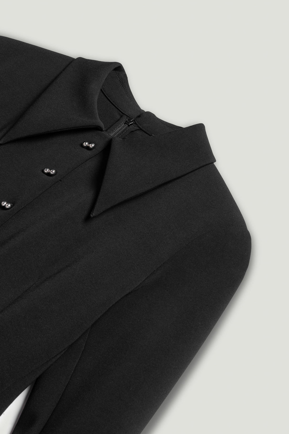 Tailored Collar Mini Dress