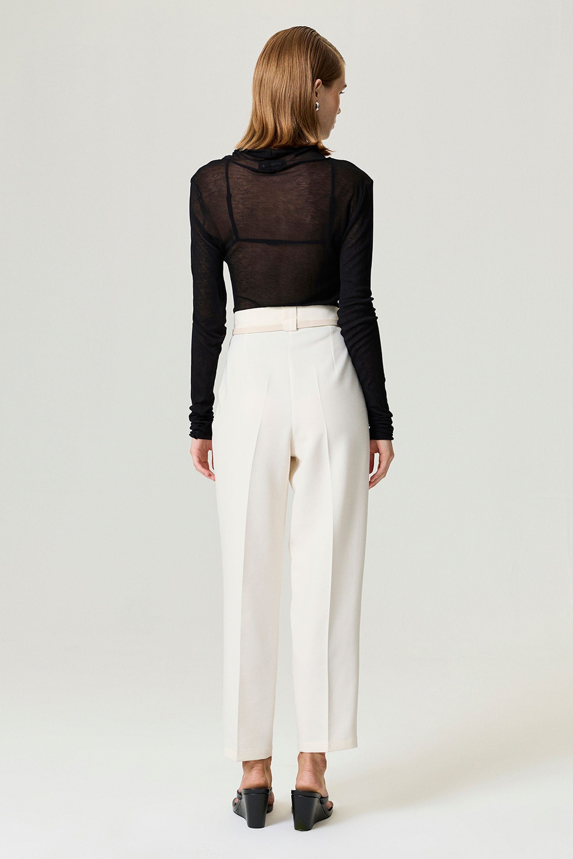 Belt Detailed Pants