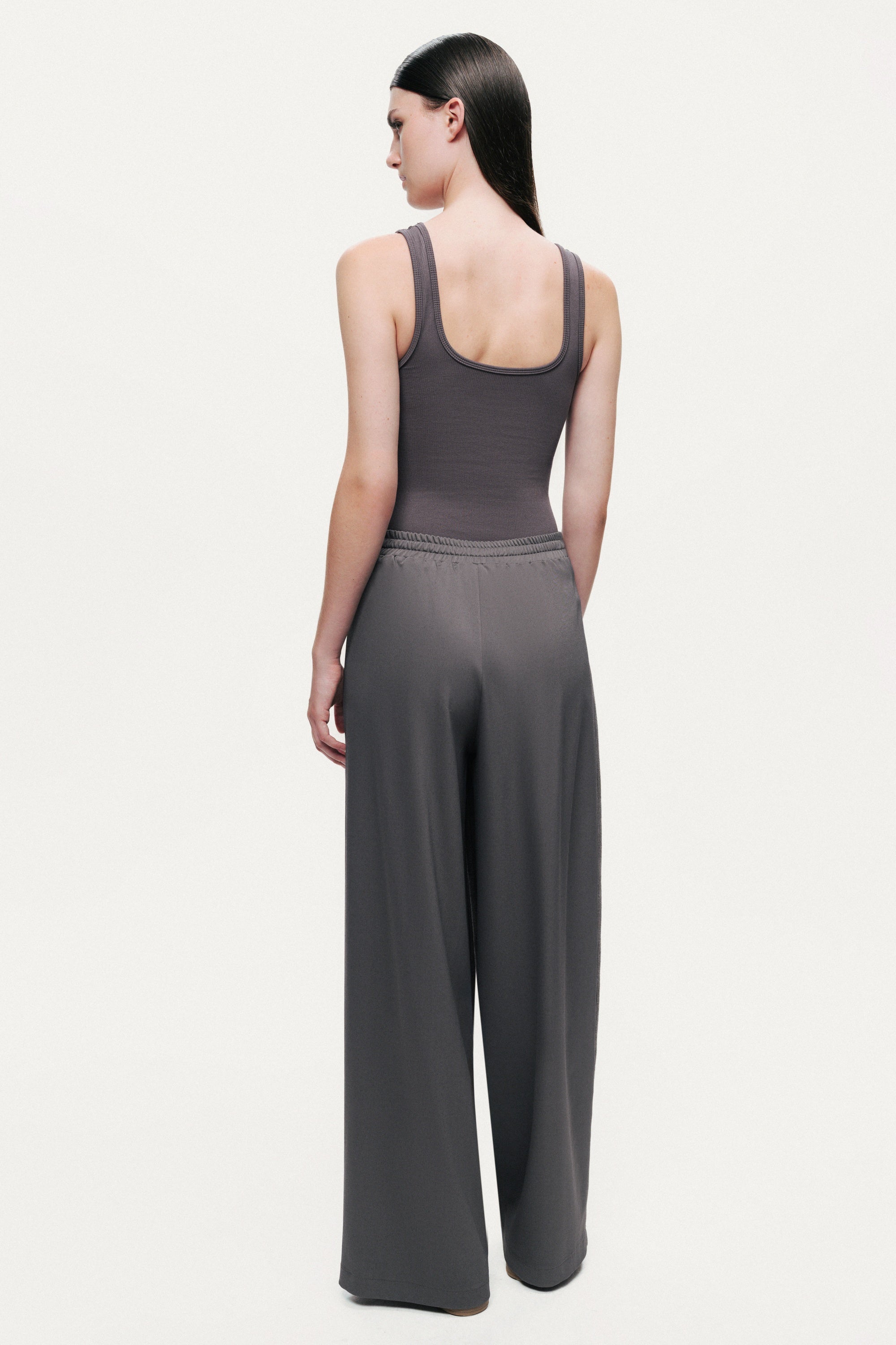 High-Rise Tailored Pants