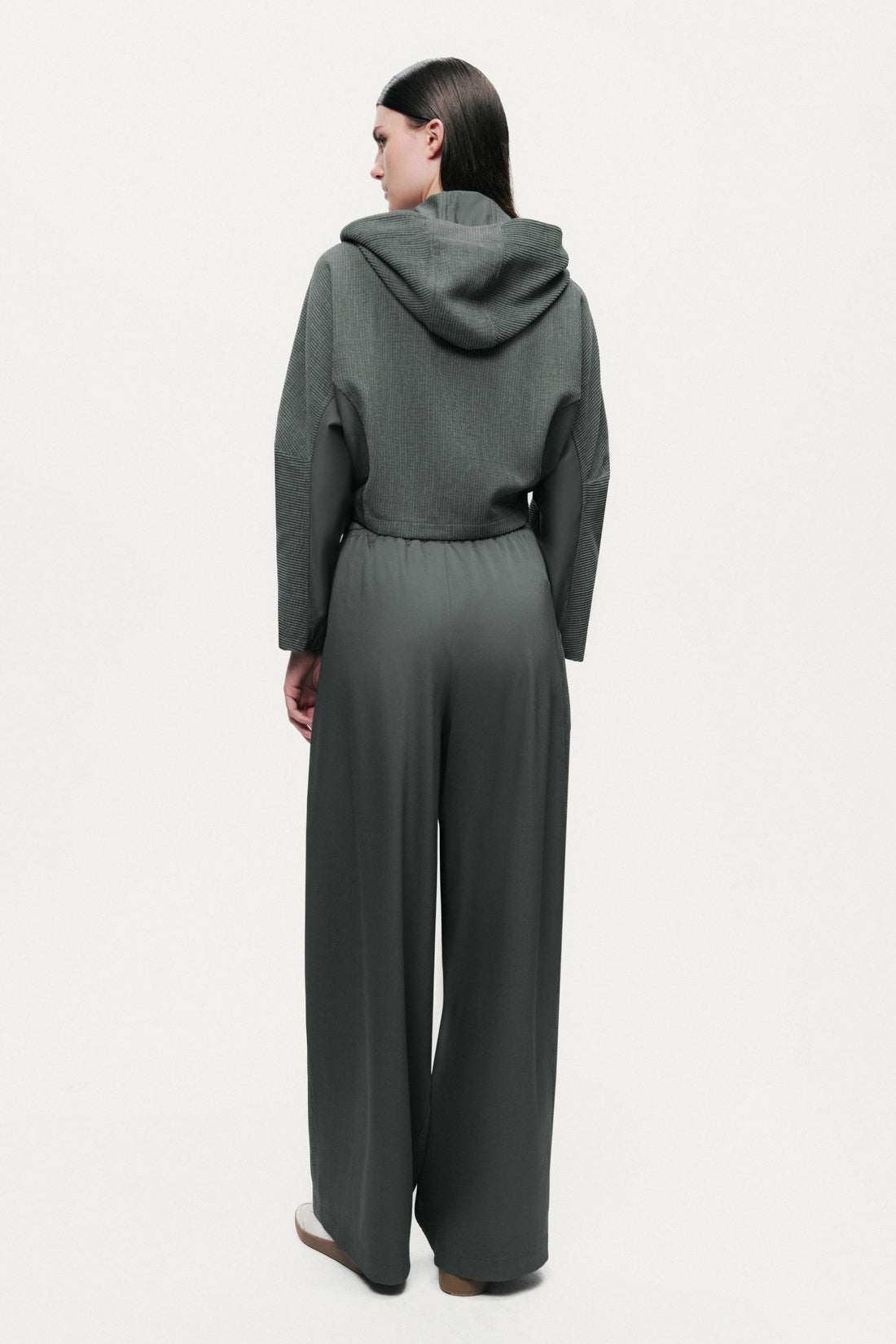 High-Rise Tailored Pants