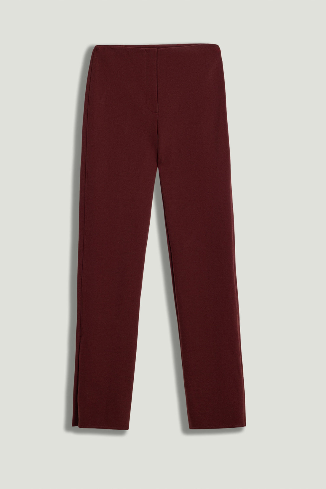 Split-Hem Straight Pants