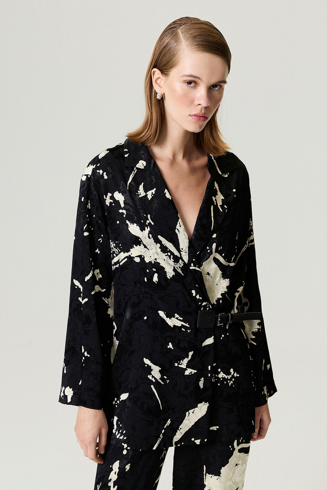 Belted Detail Jacket