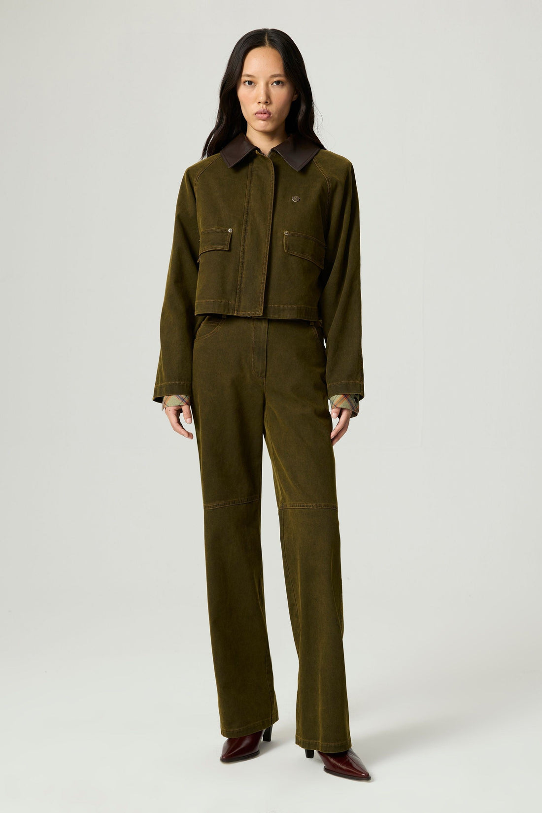 Vintage Wash Corduroy Pants