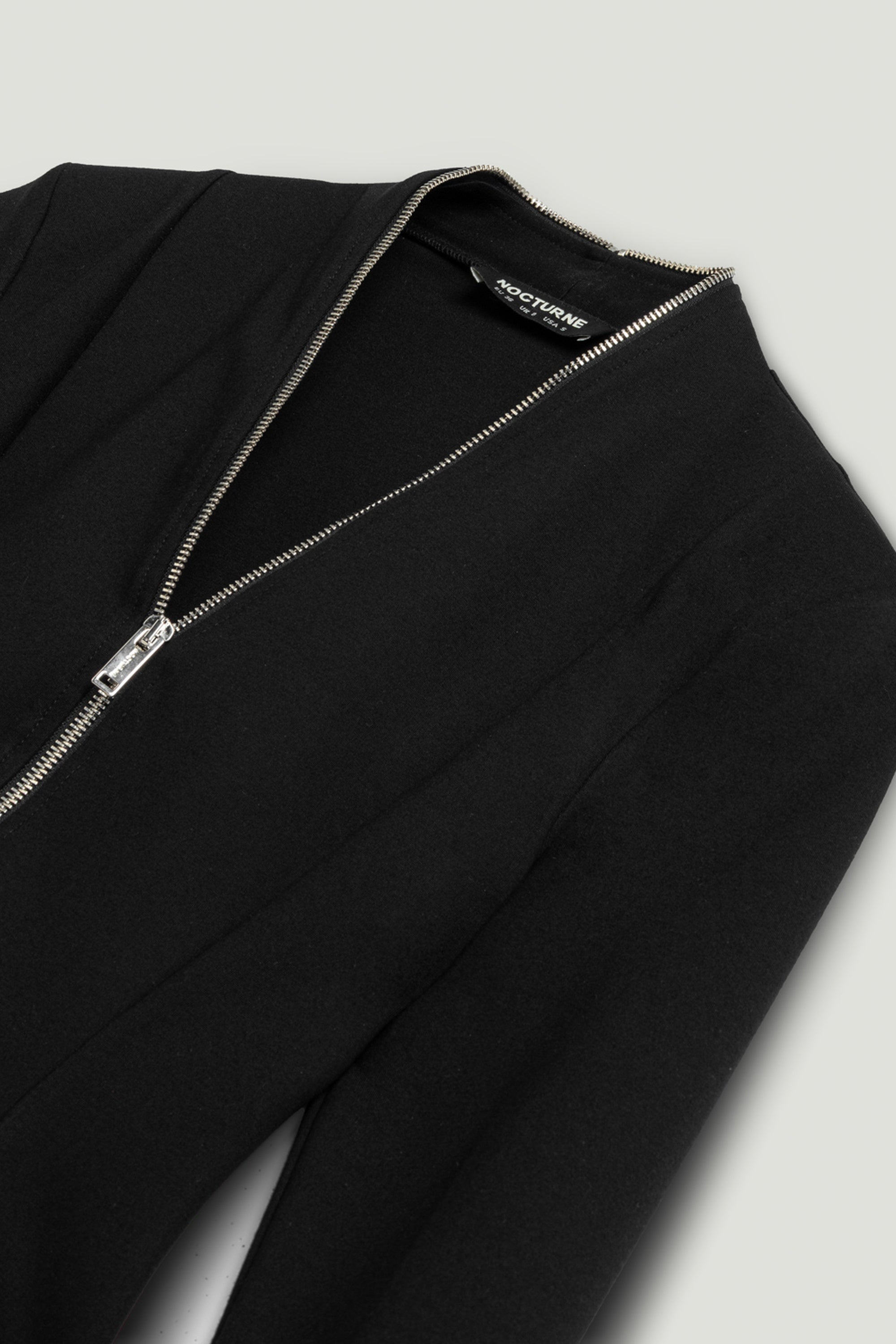 Zip Detail Blouse