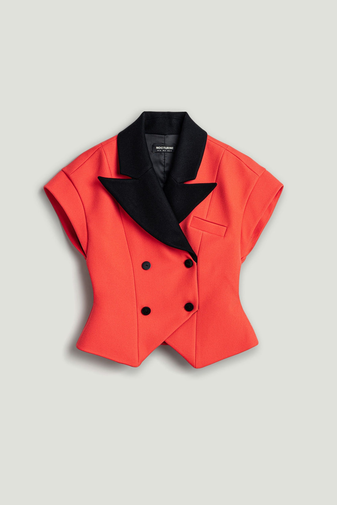 Short Sleeve Tailored Vest