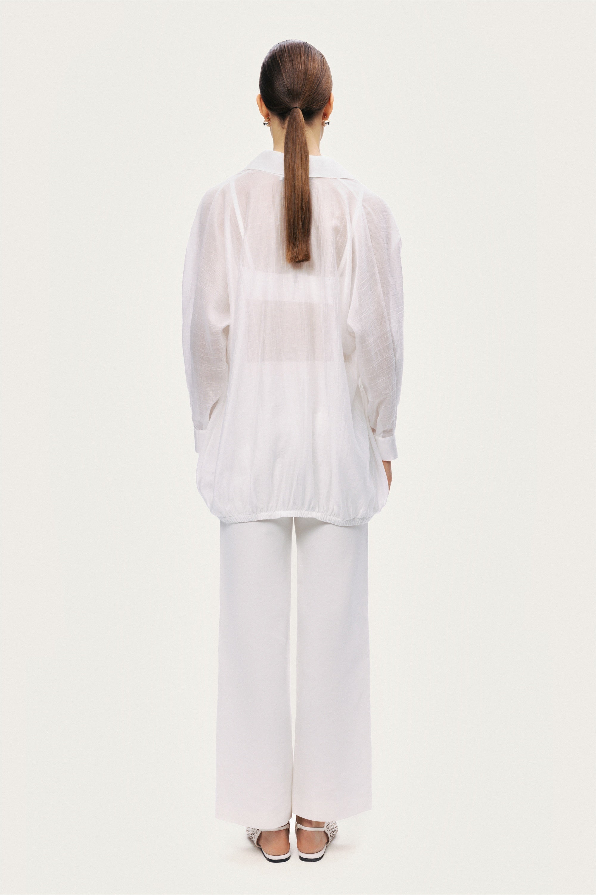 Tie-Detail Shirt