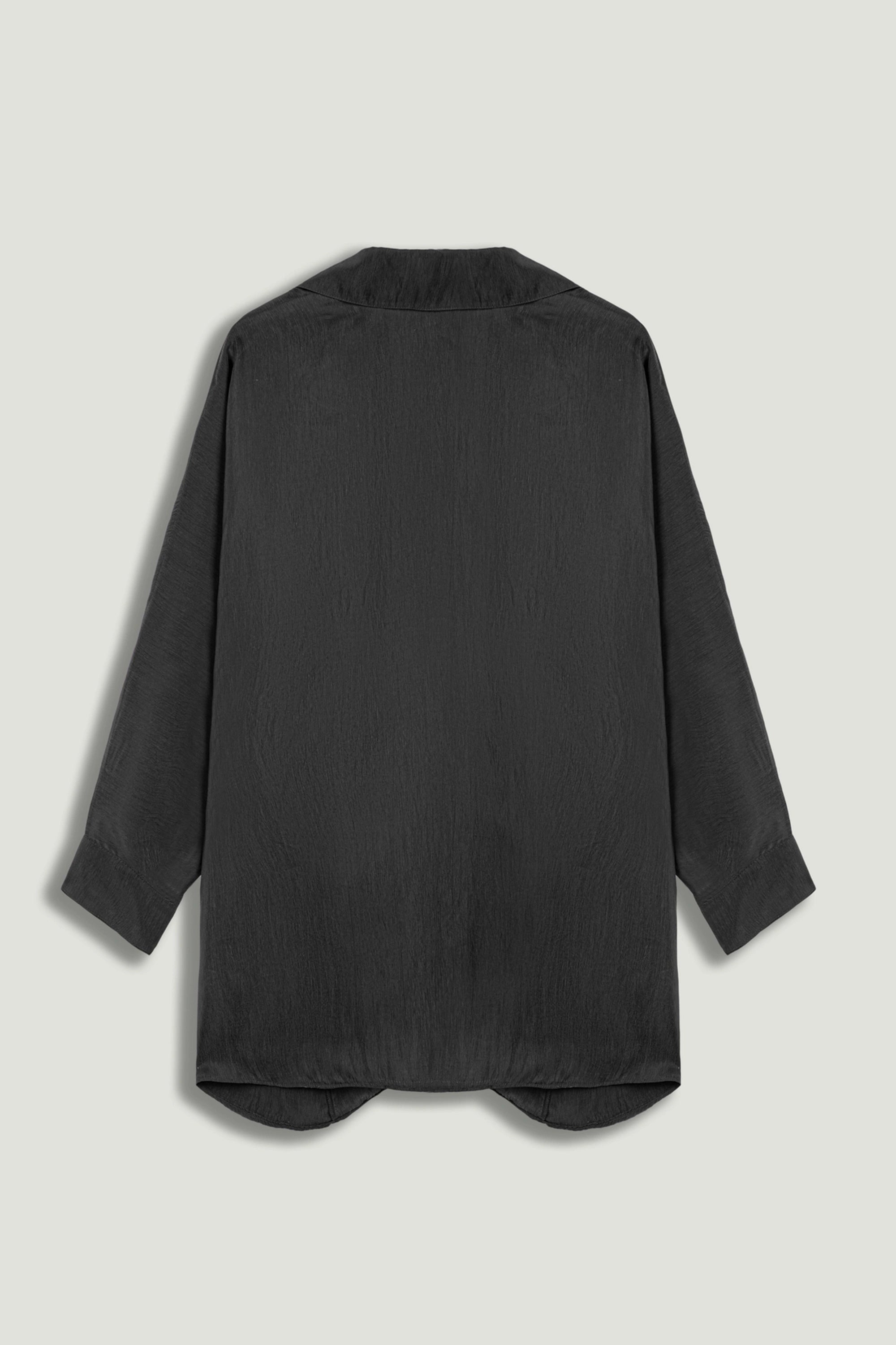 Front-Tie Longline Shirt