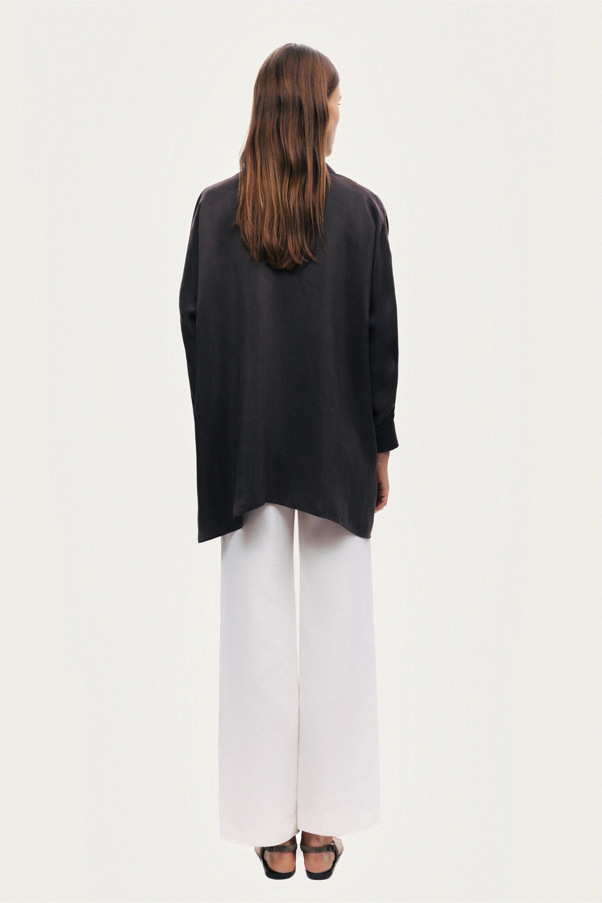 Front-Tie Longline Shirt