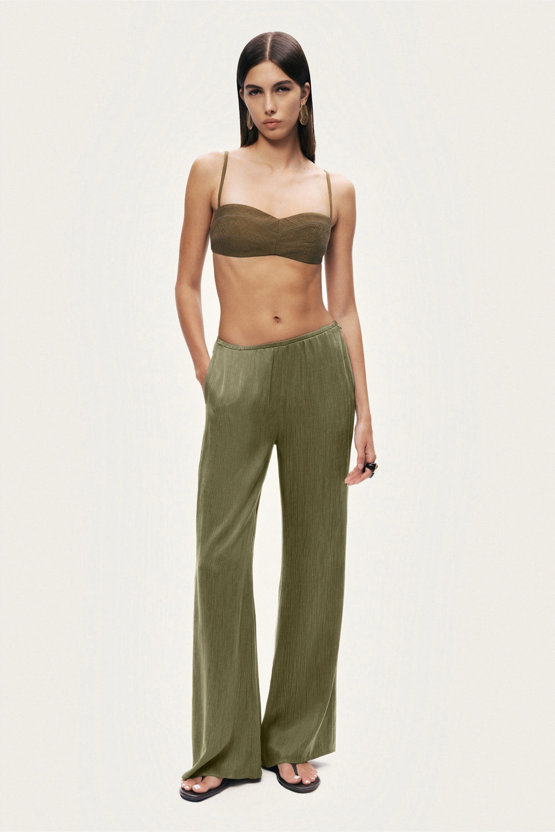 Relaxed Straight-Leg Pants