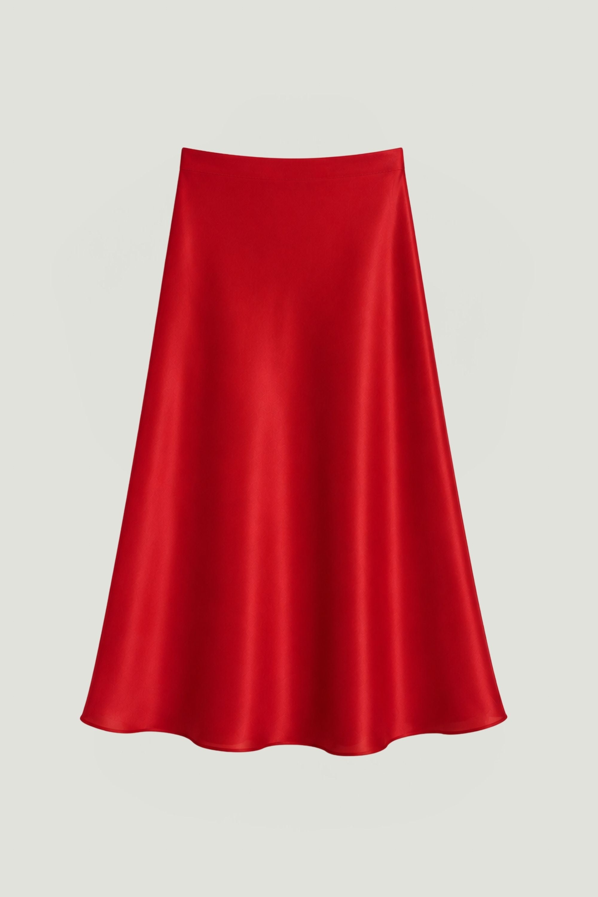 Pleated Midi Skirt