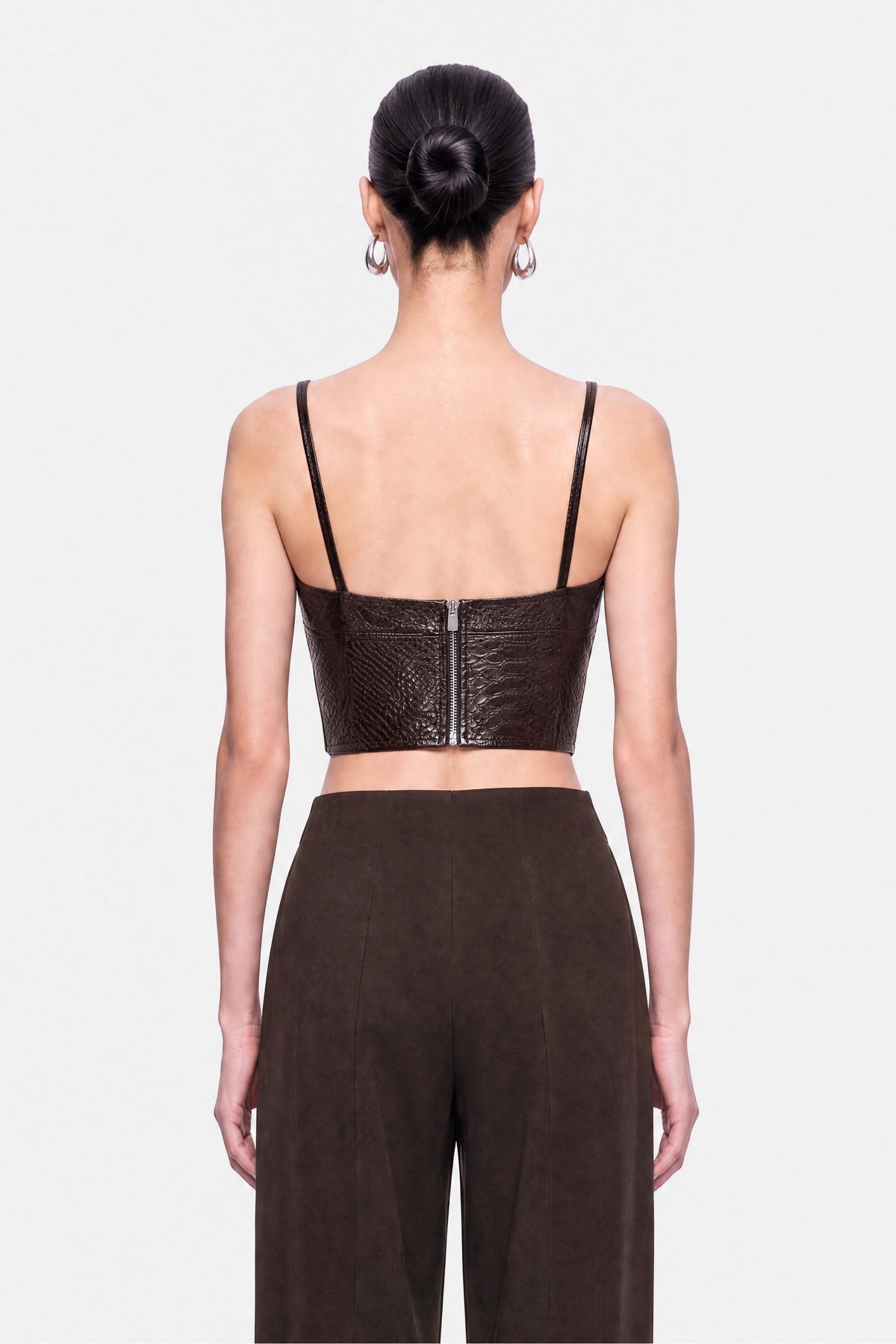 Tie Waist Wide Leg Trousers