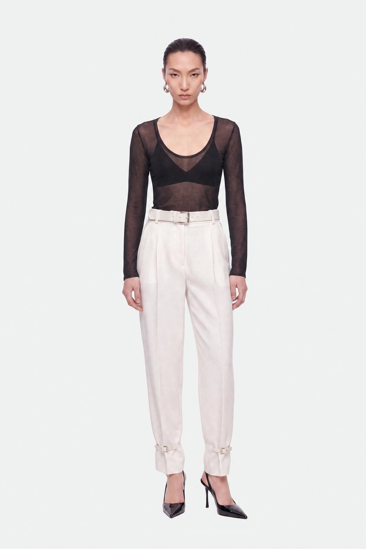 Belt Detail Trousers