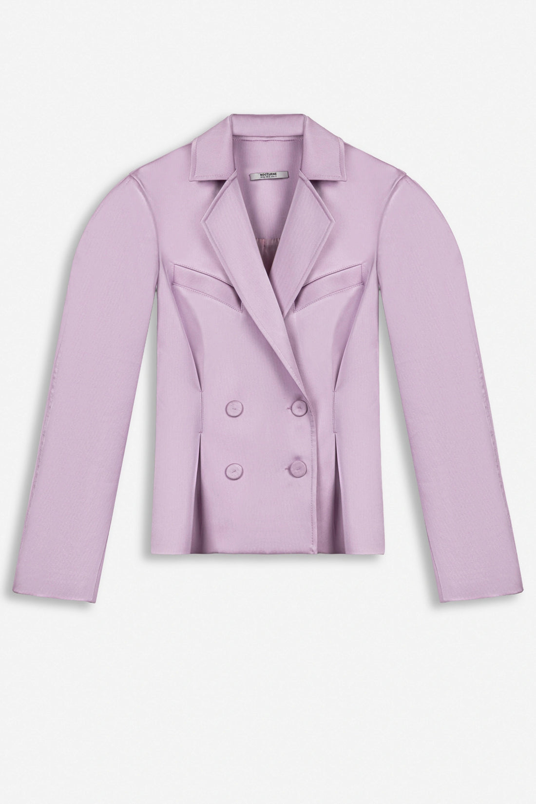 Double Breasted Folded Collar Jacket