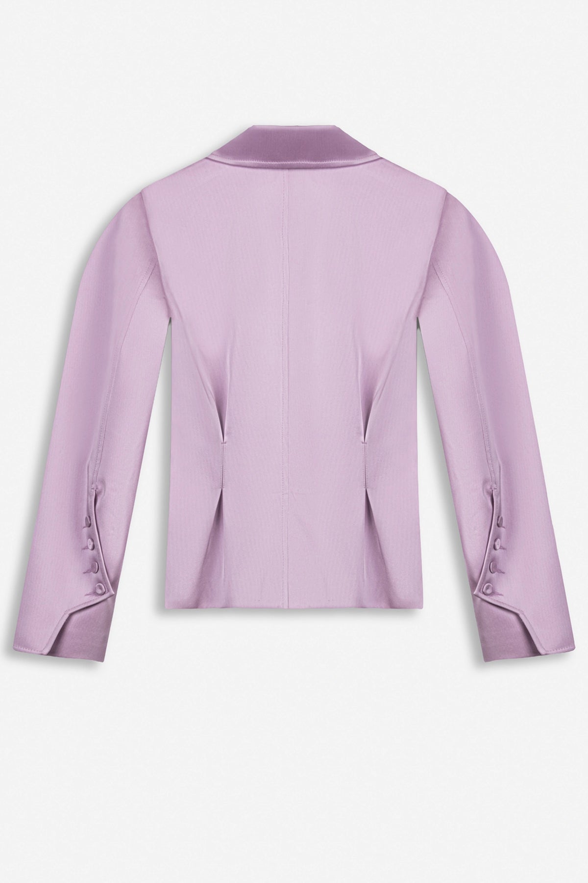Double Breasted Folded Collar Jacket
