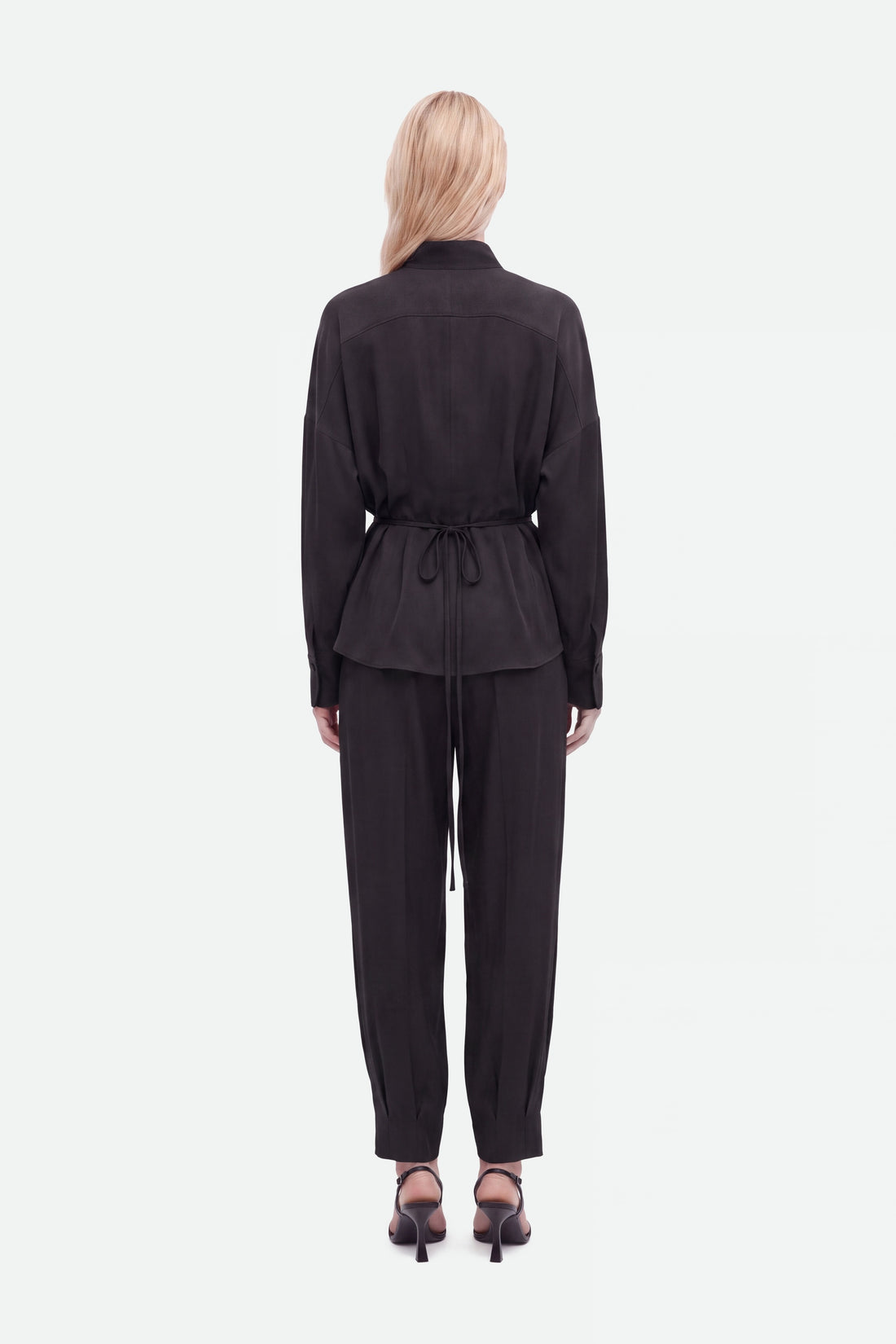 Belted Harem Trousers