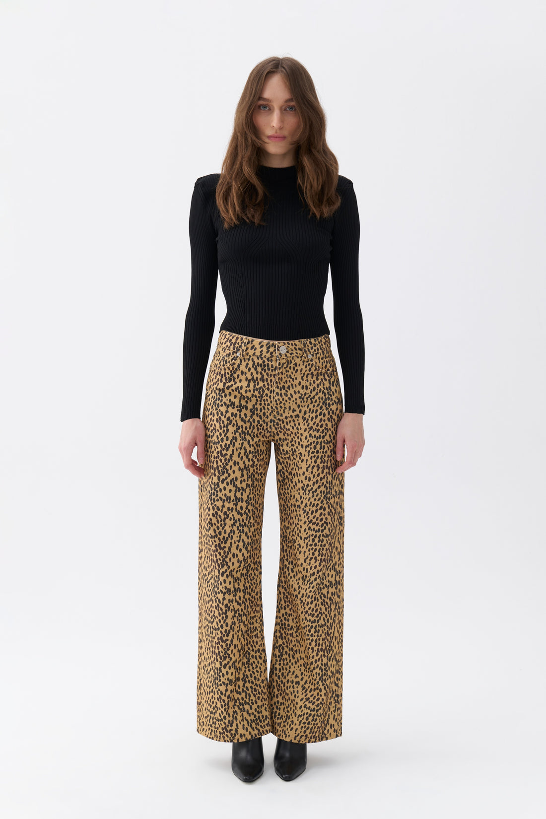 Leopard Jeans (Final Sale)