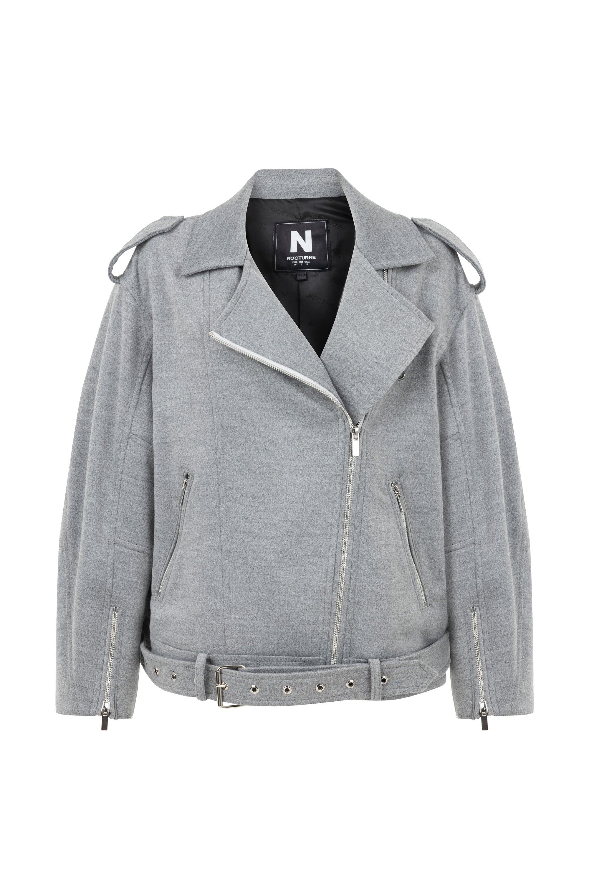 Oversized Double-Breasted Coat (Final Sale)