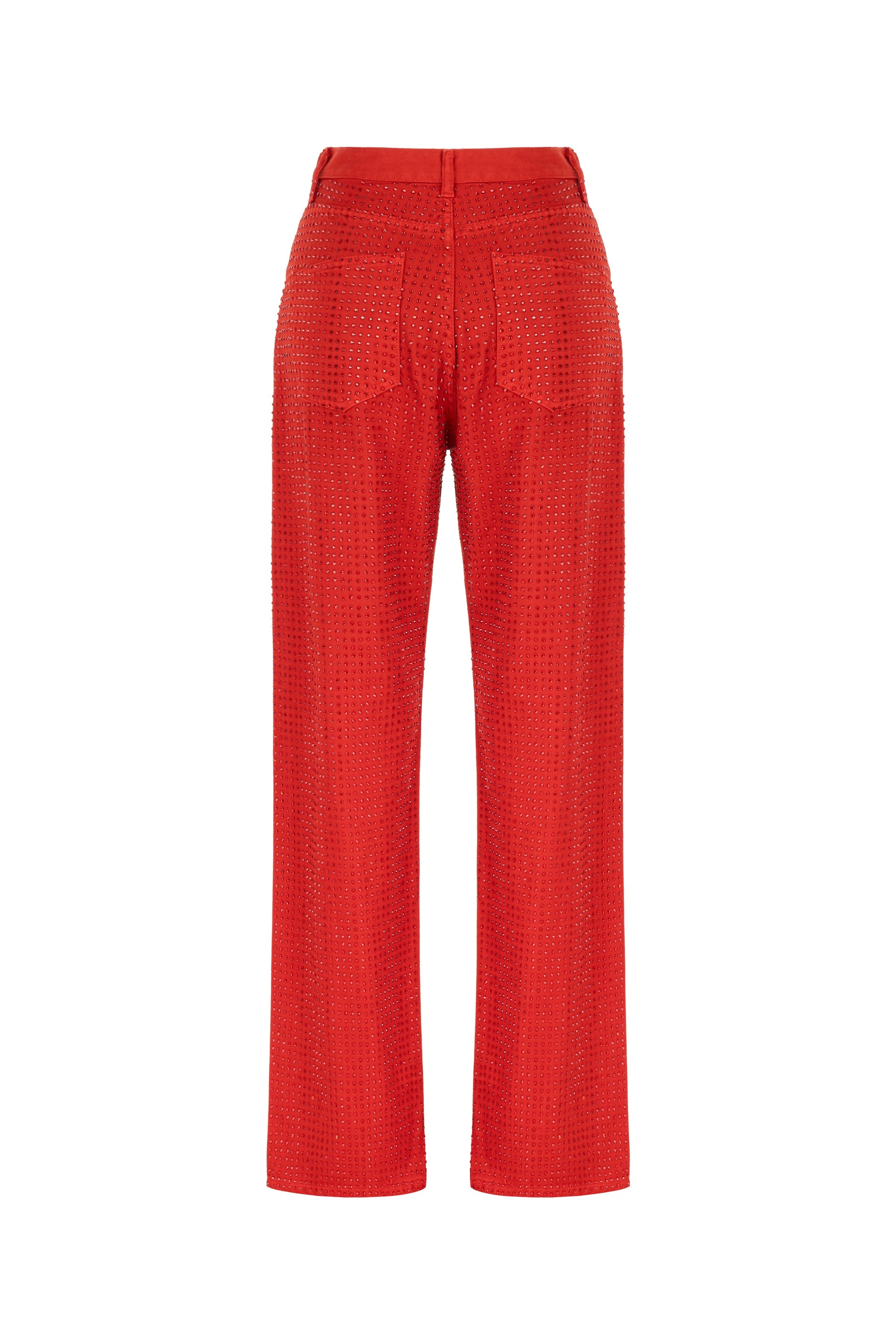 Stone Embroidered Jeans (Final Sale)