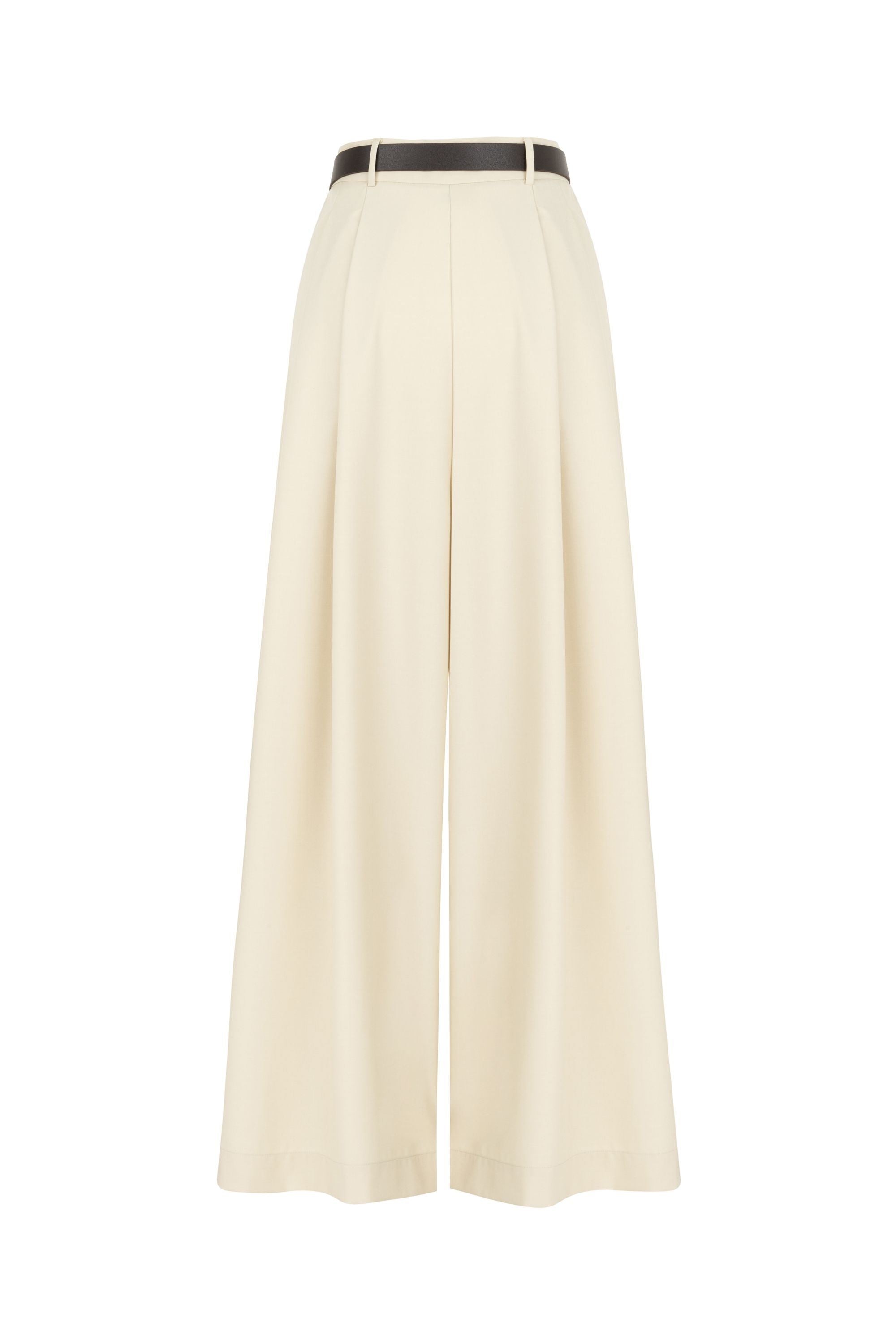 Belted Palazzo Trousers (Final Sale)
