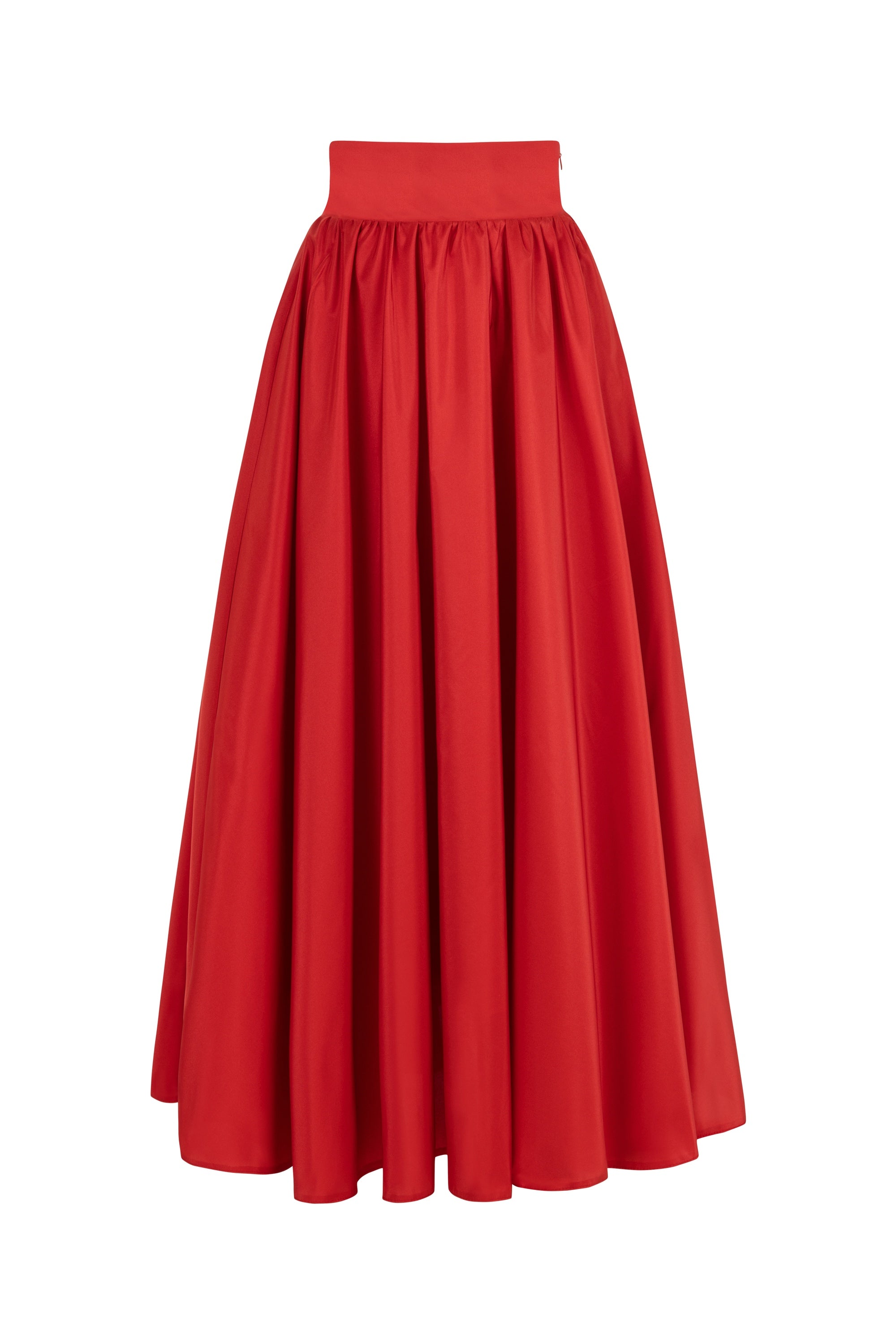 High Waist Taffeta Skirt (Final Sale)