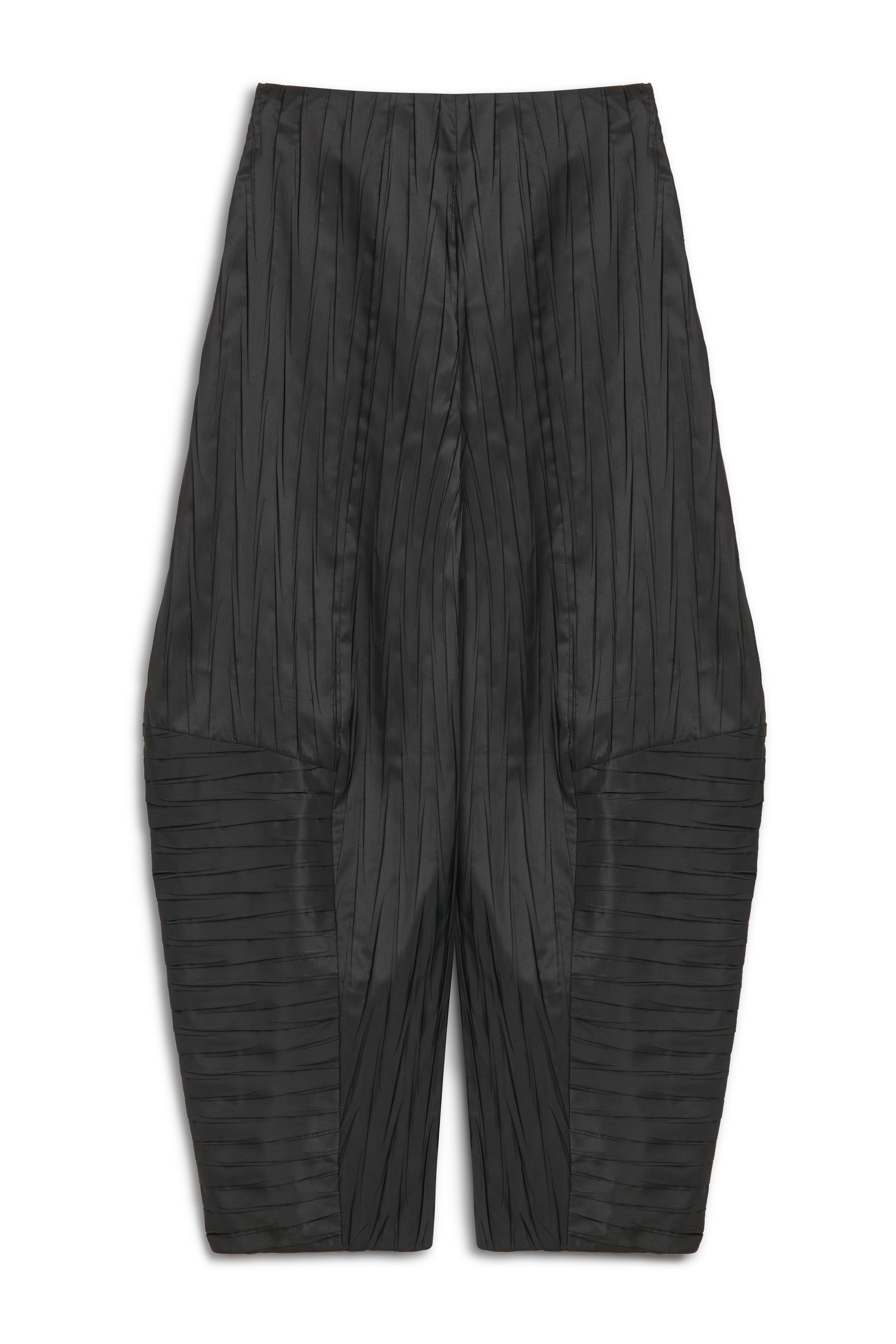 Wrinkled Balloon Fit Pants