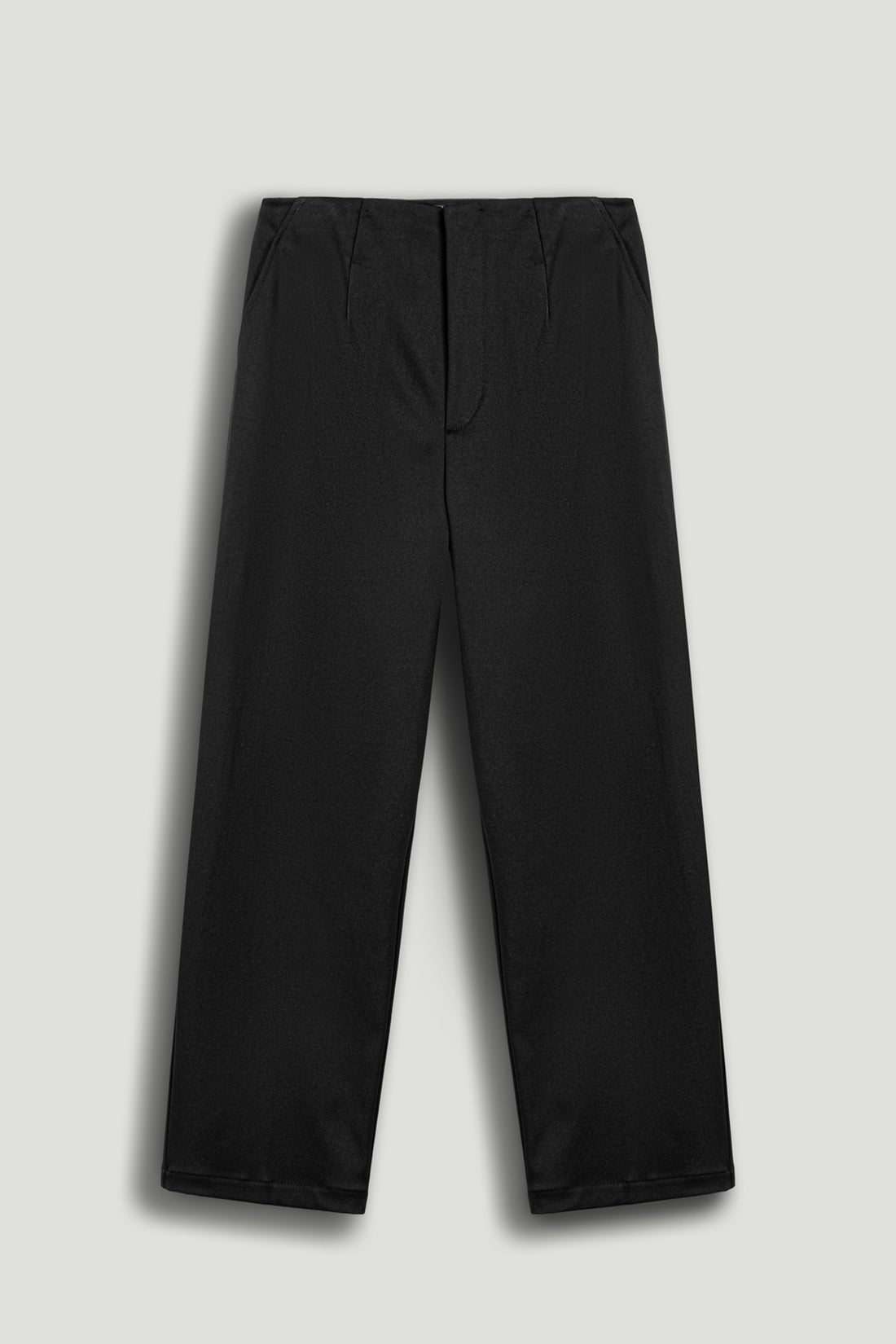 Black Pleat Detailed Pants
