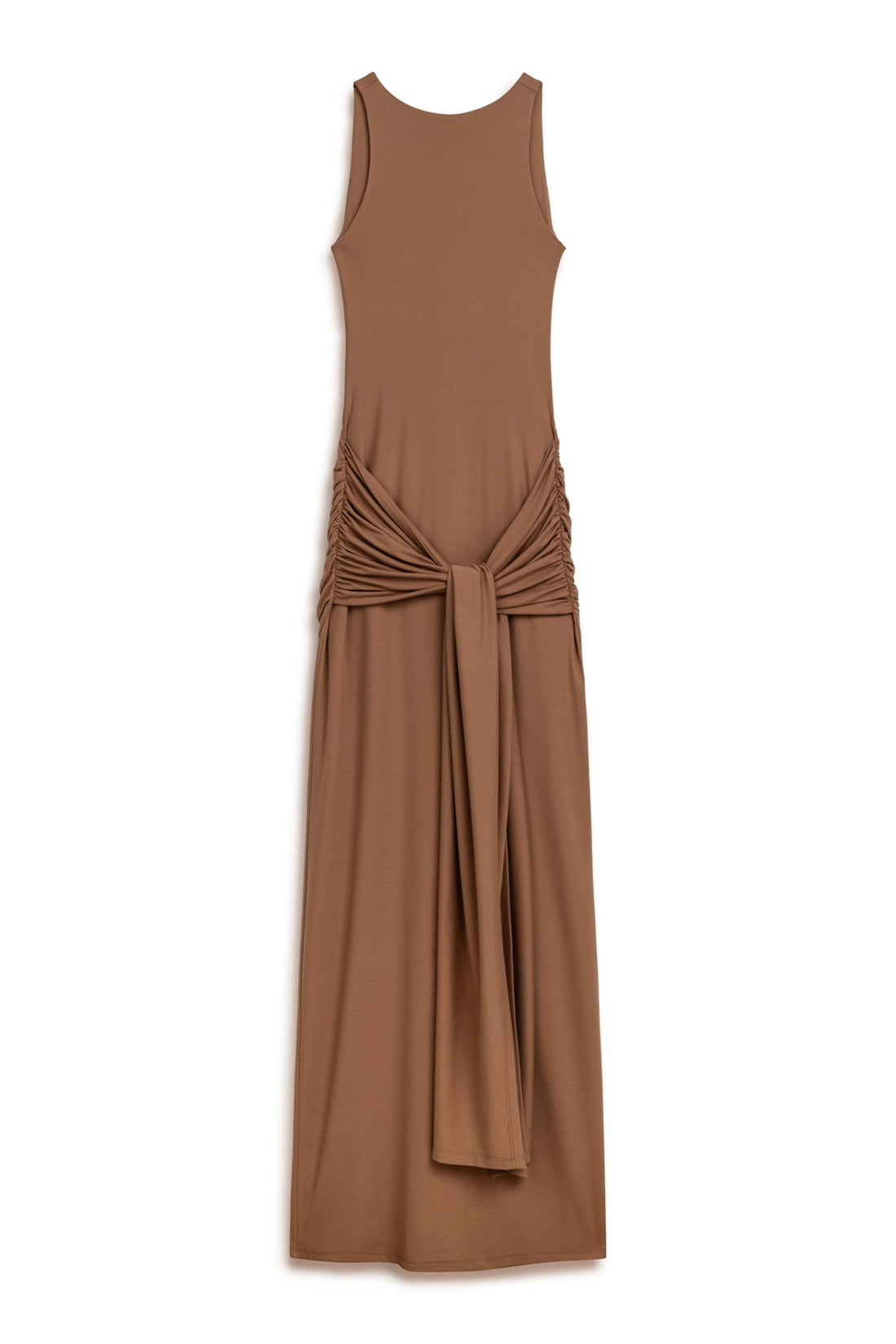 Cinnamon Backless Maxi Dress