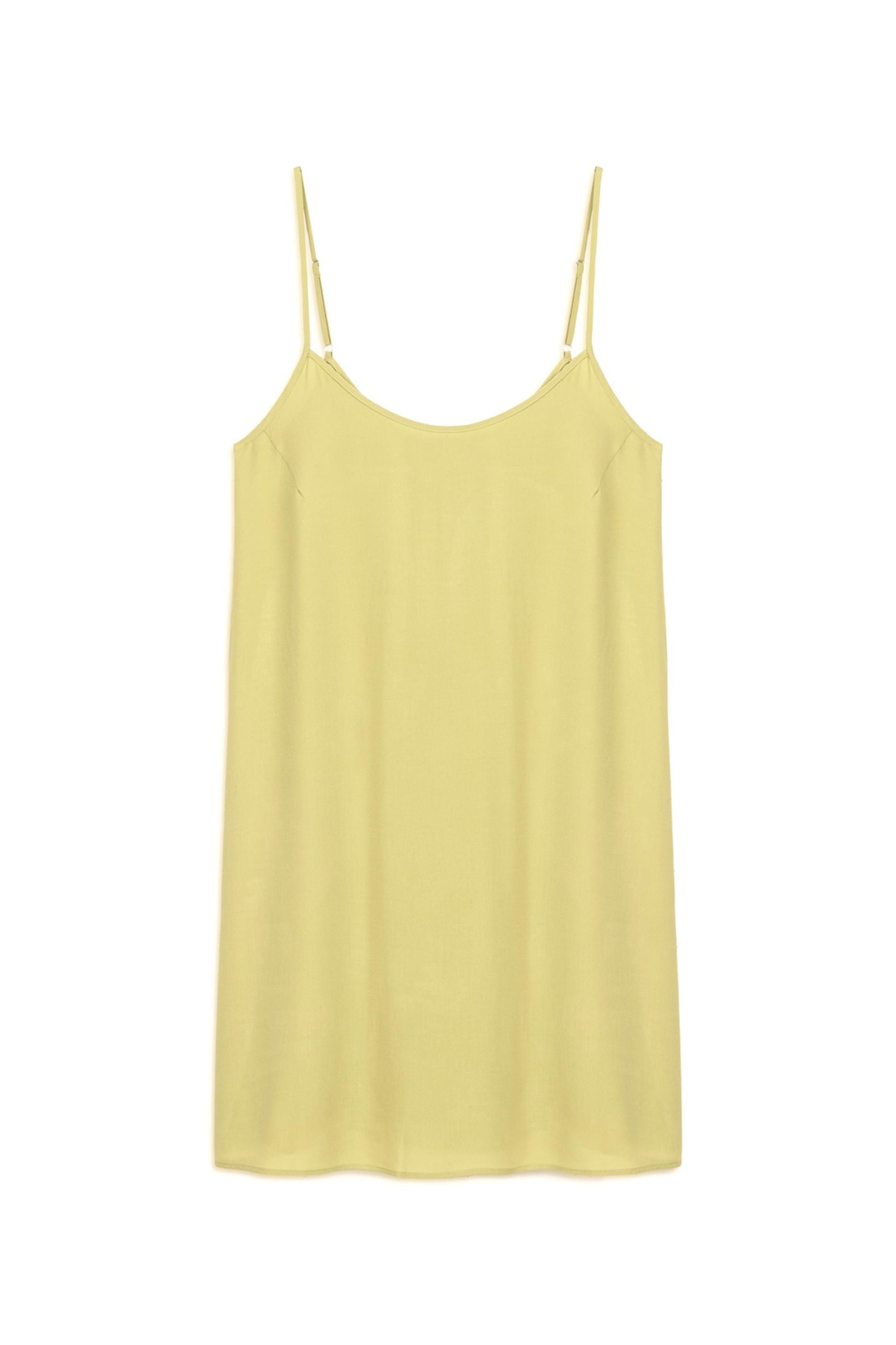 Yellow Oversized Midi Dress