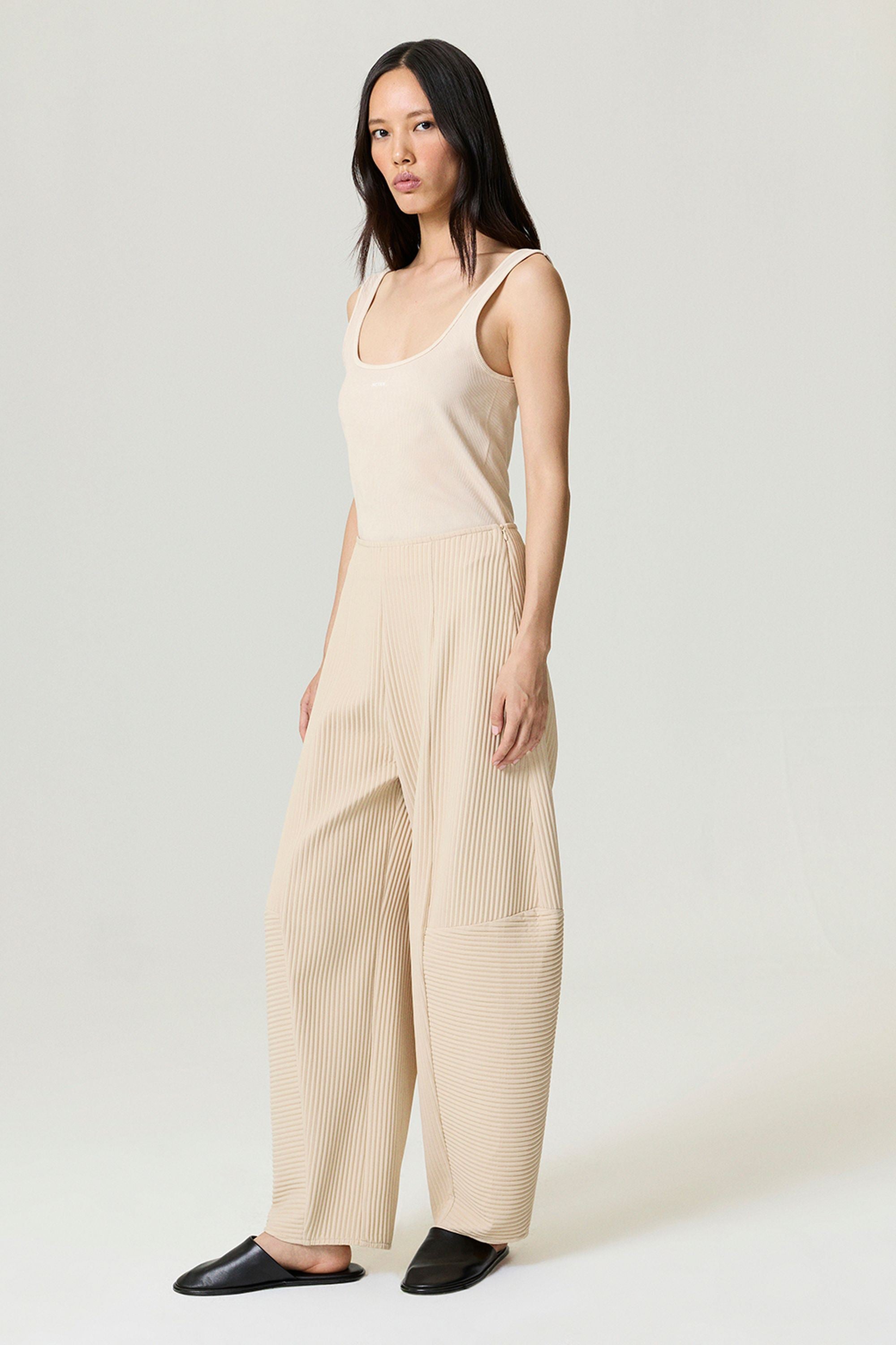 Cord Detailed Pants