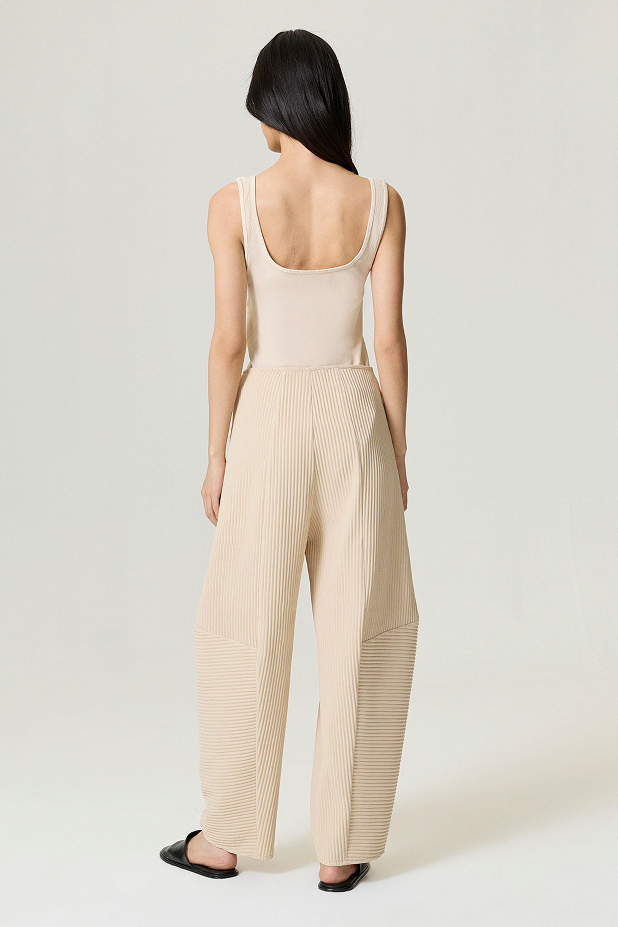 Cord Detailed Pants