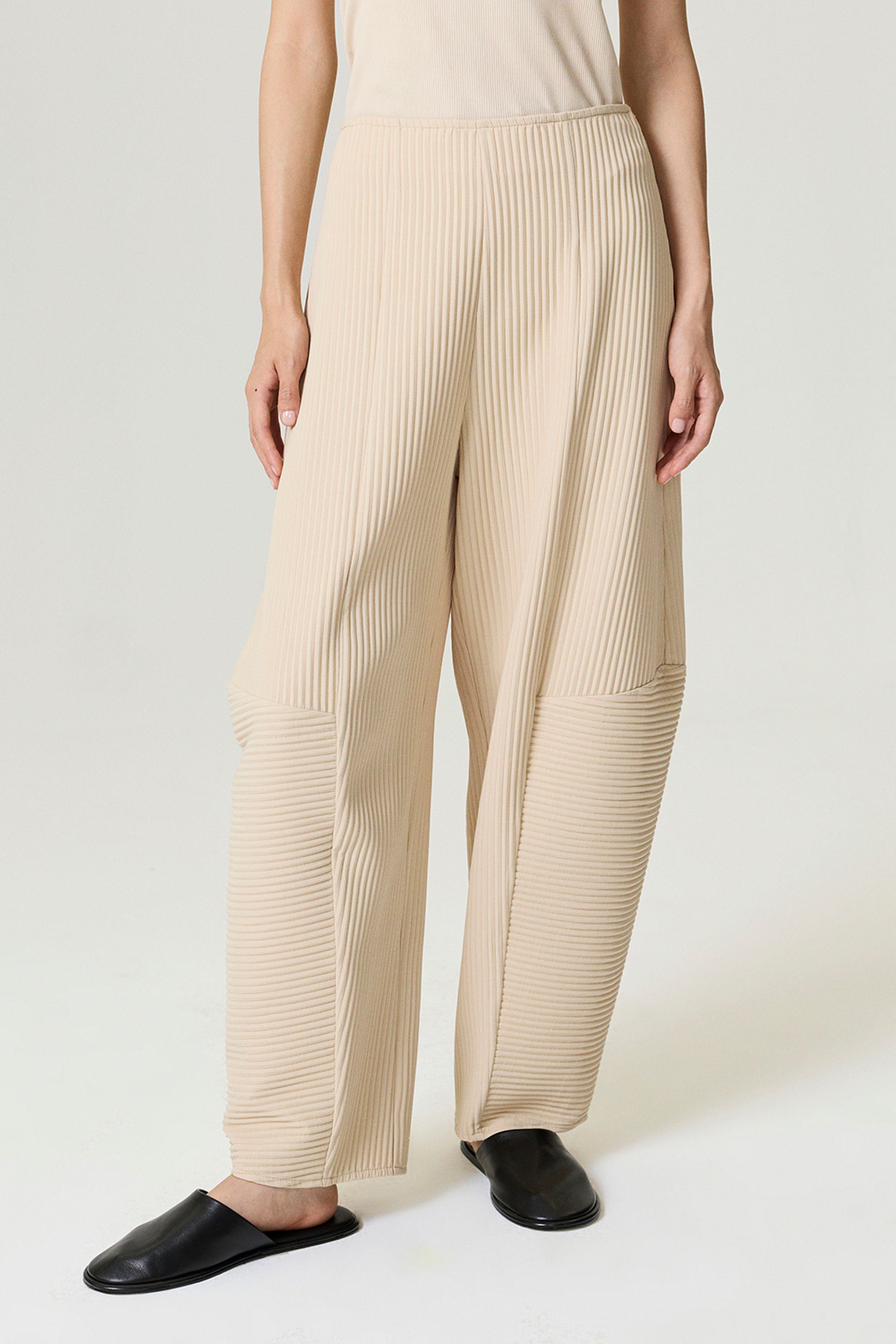 Cord Detailed Pants