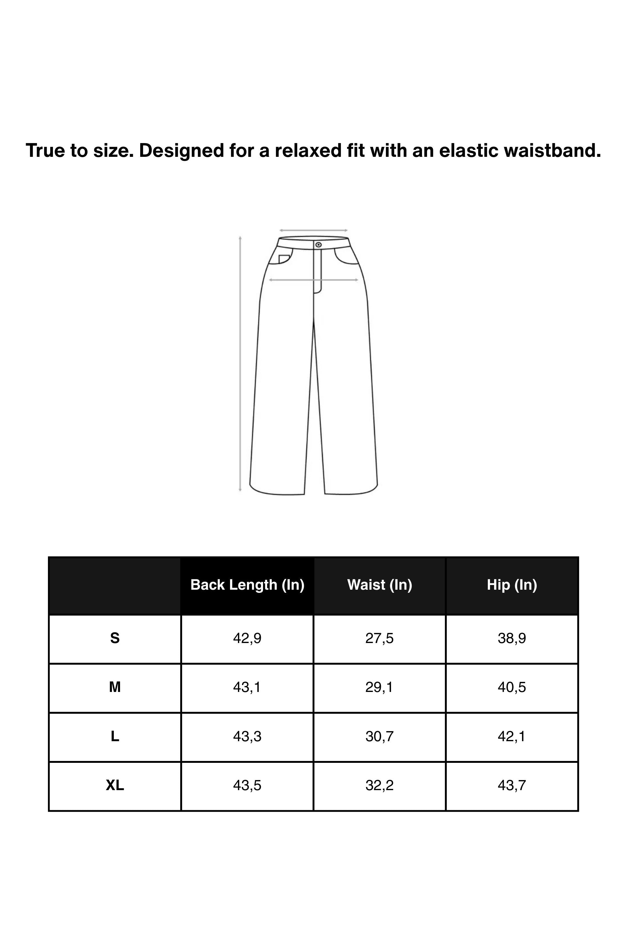 Textured Wide-Leg Pants