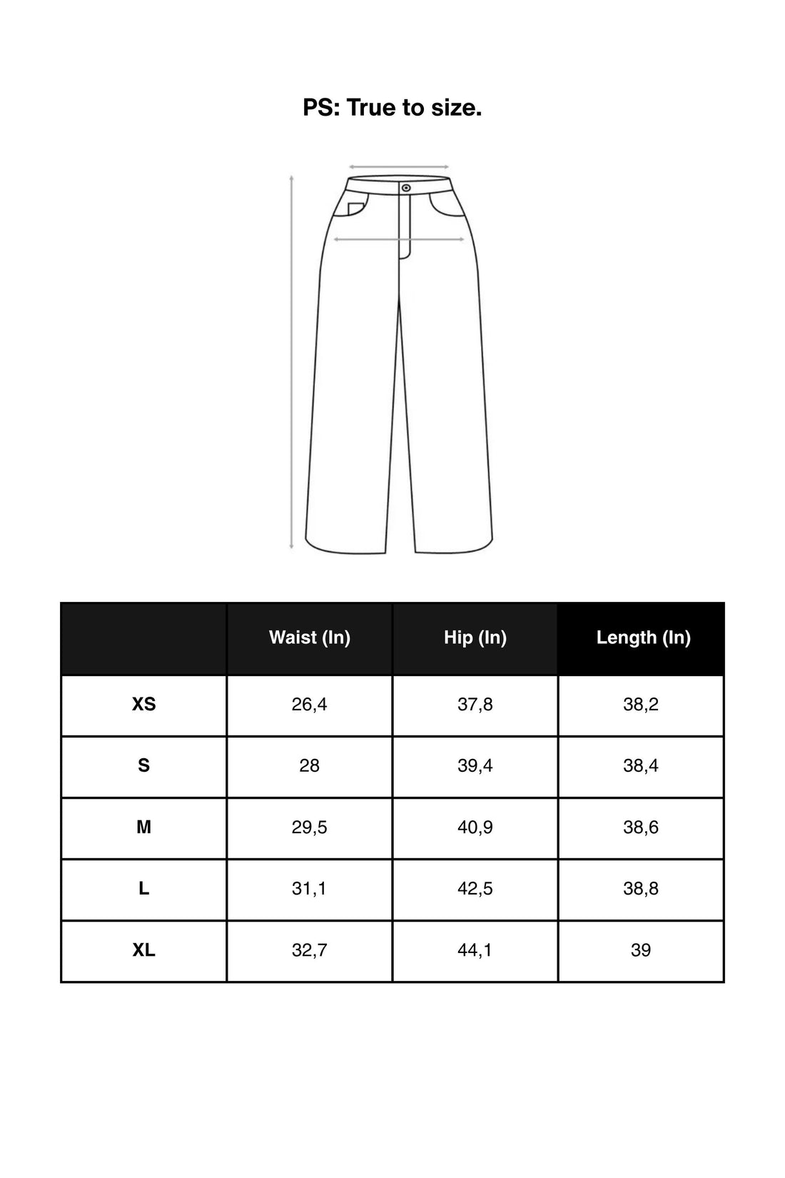 Gold Button Detail Pants