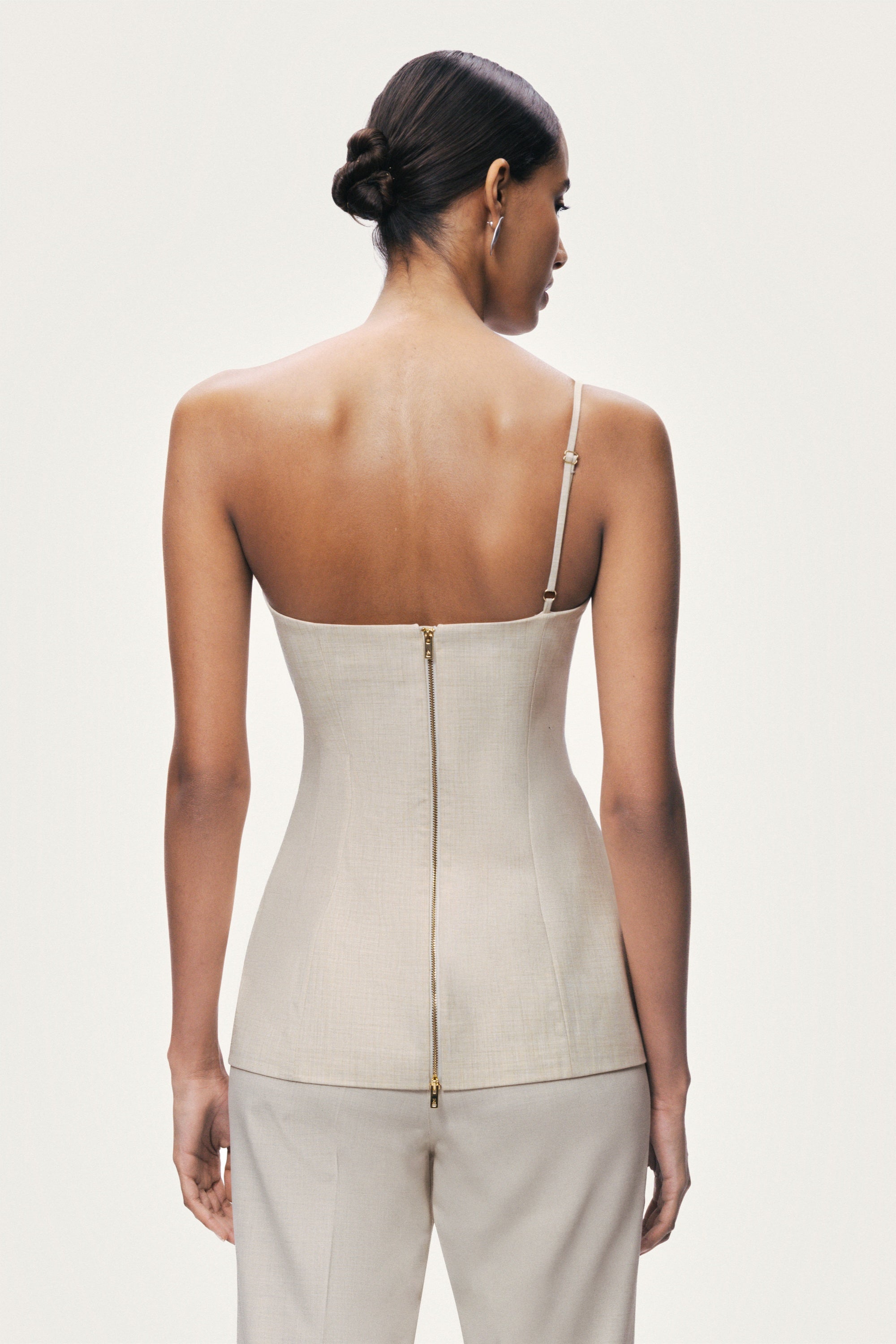 Asymmetric One-Shoulder Blouse
