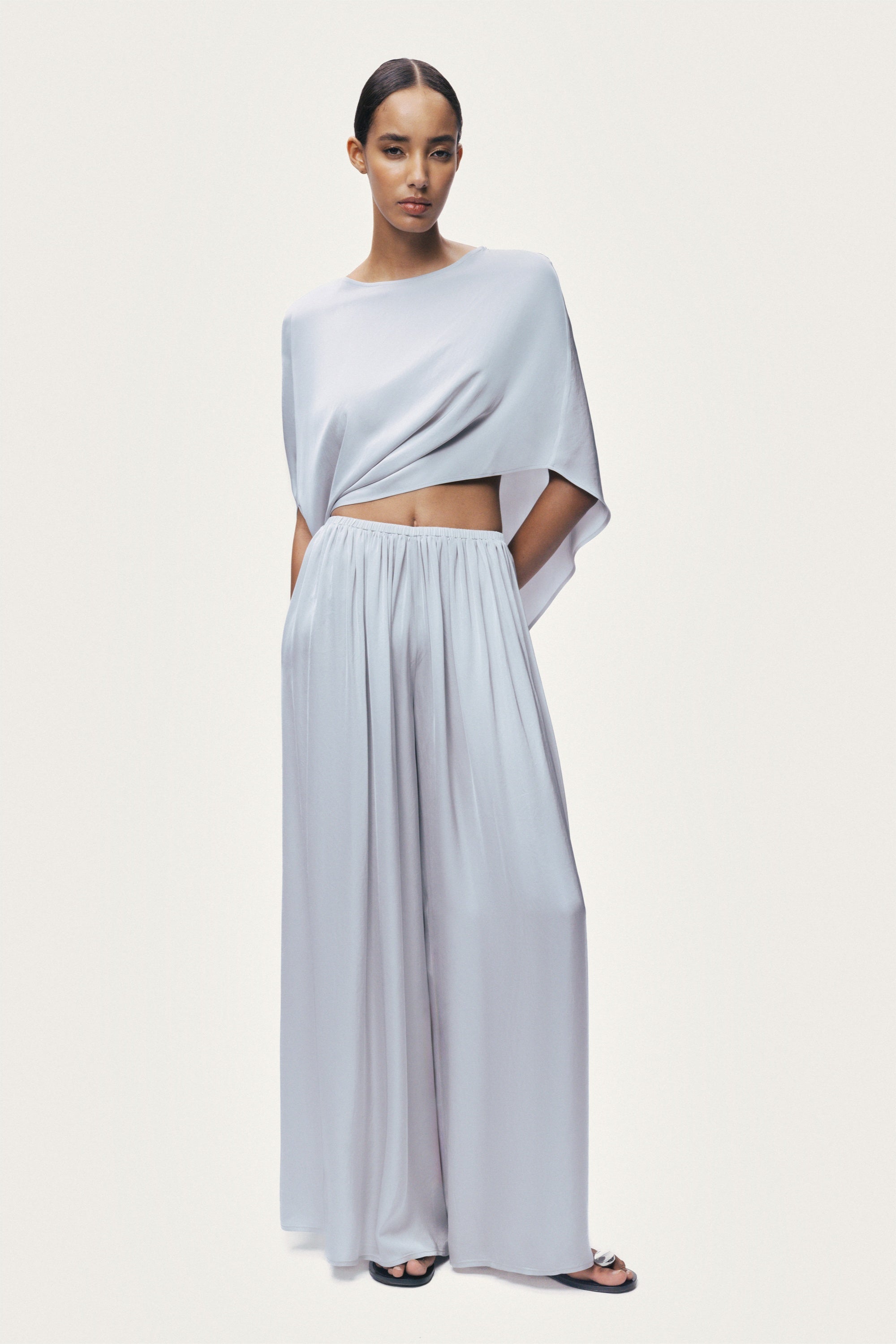 Wide-Leg Trousers