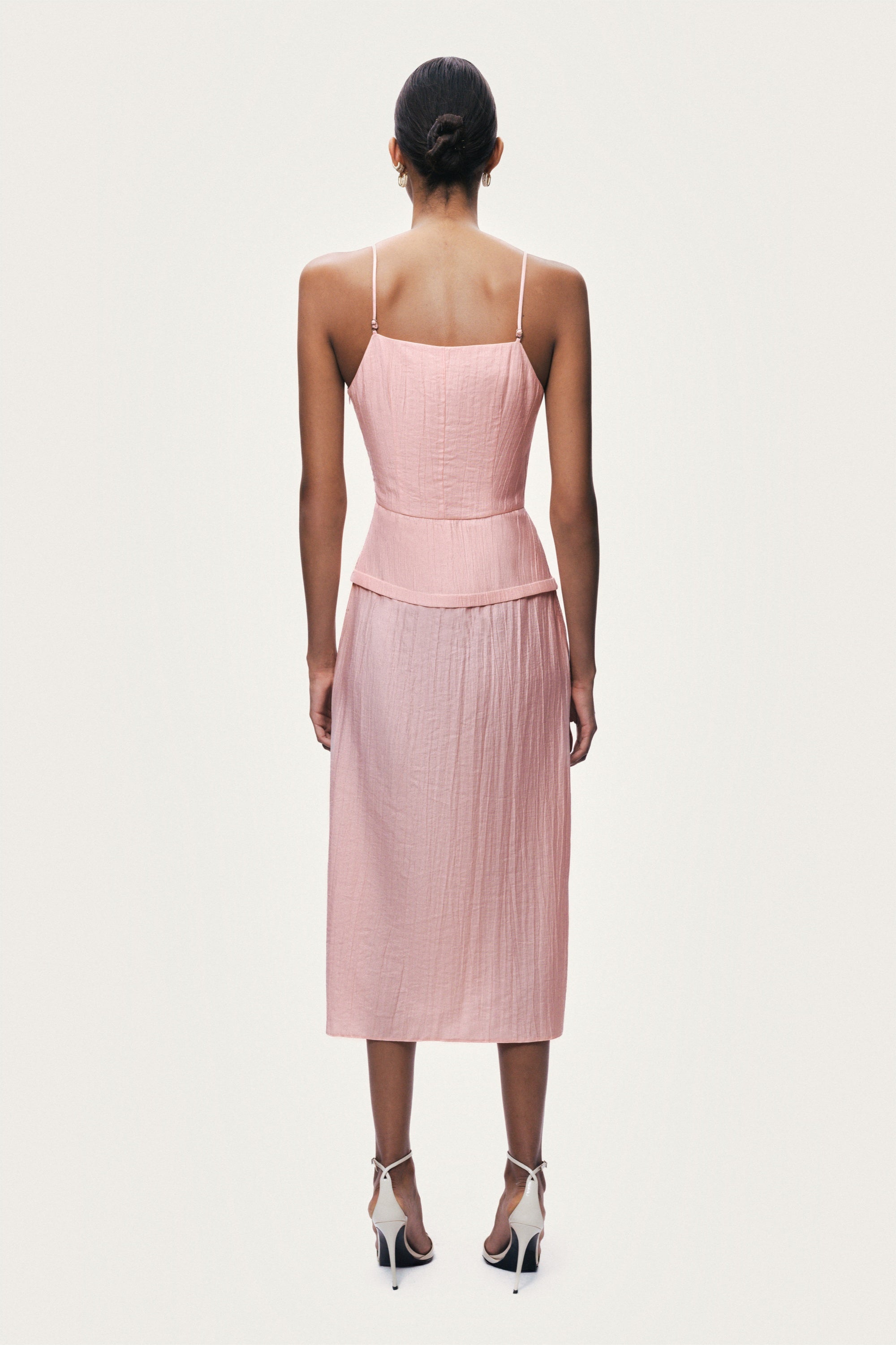 Spaghetti Strap Midi Dress