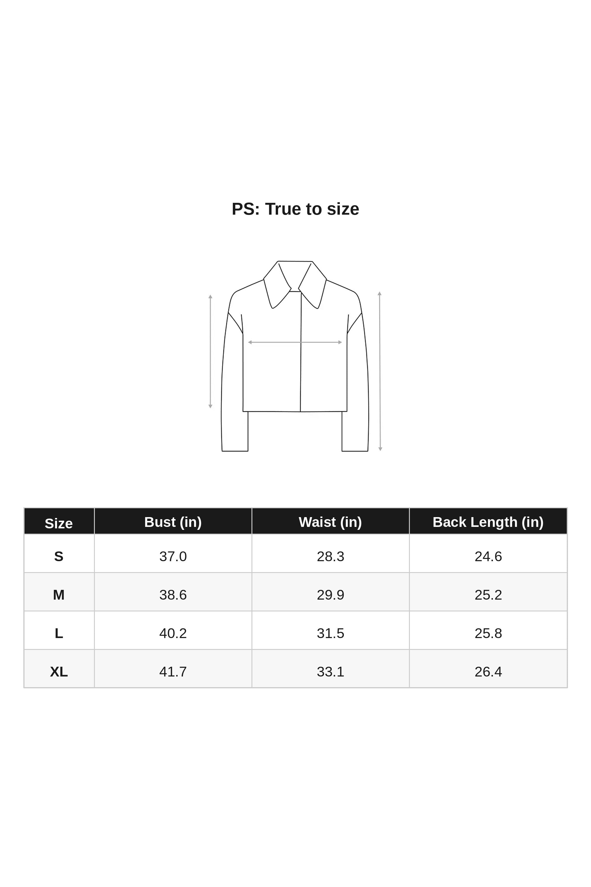 N27KN5405 size chart
