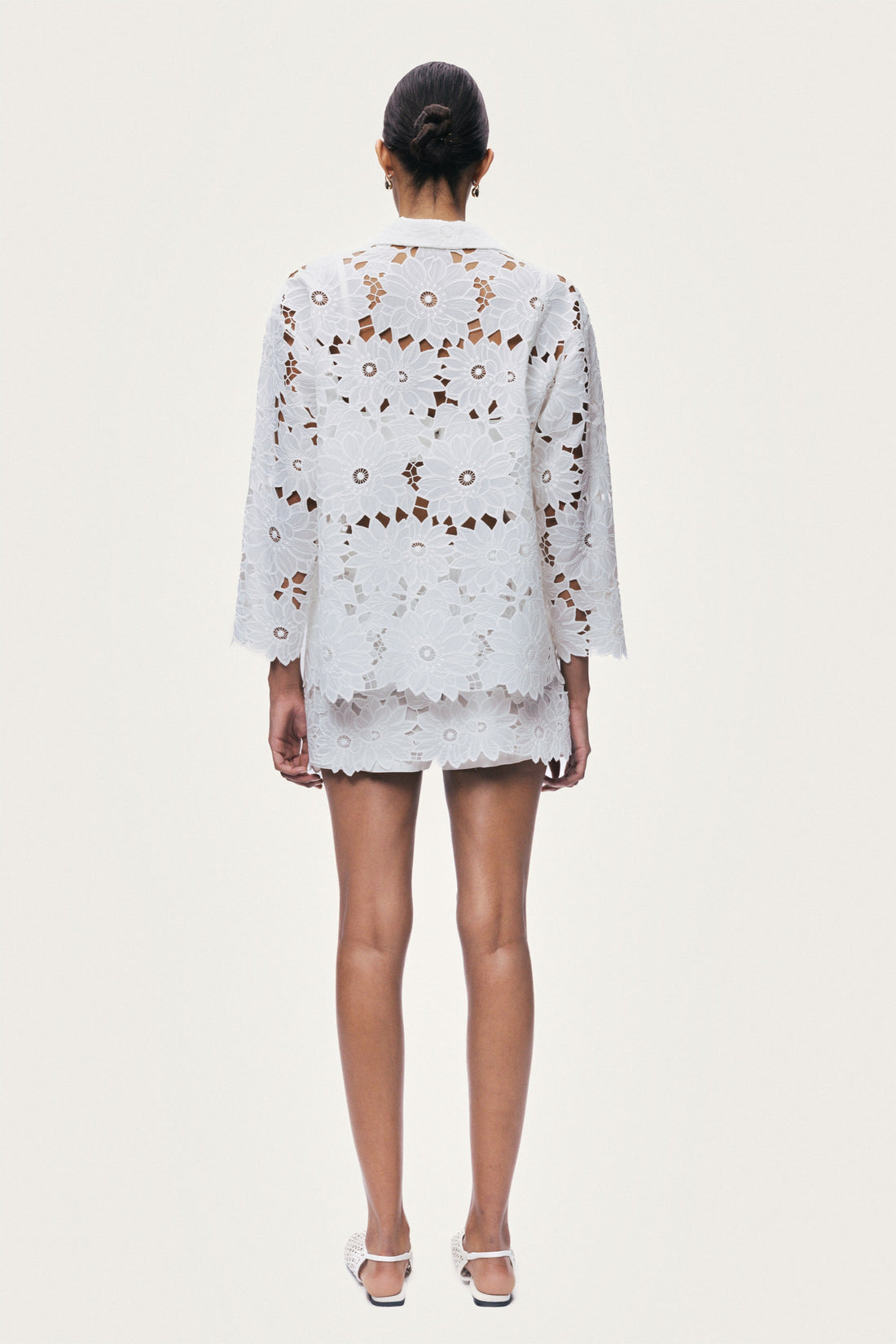 Floral Broderie Jacket