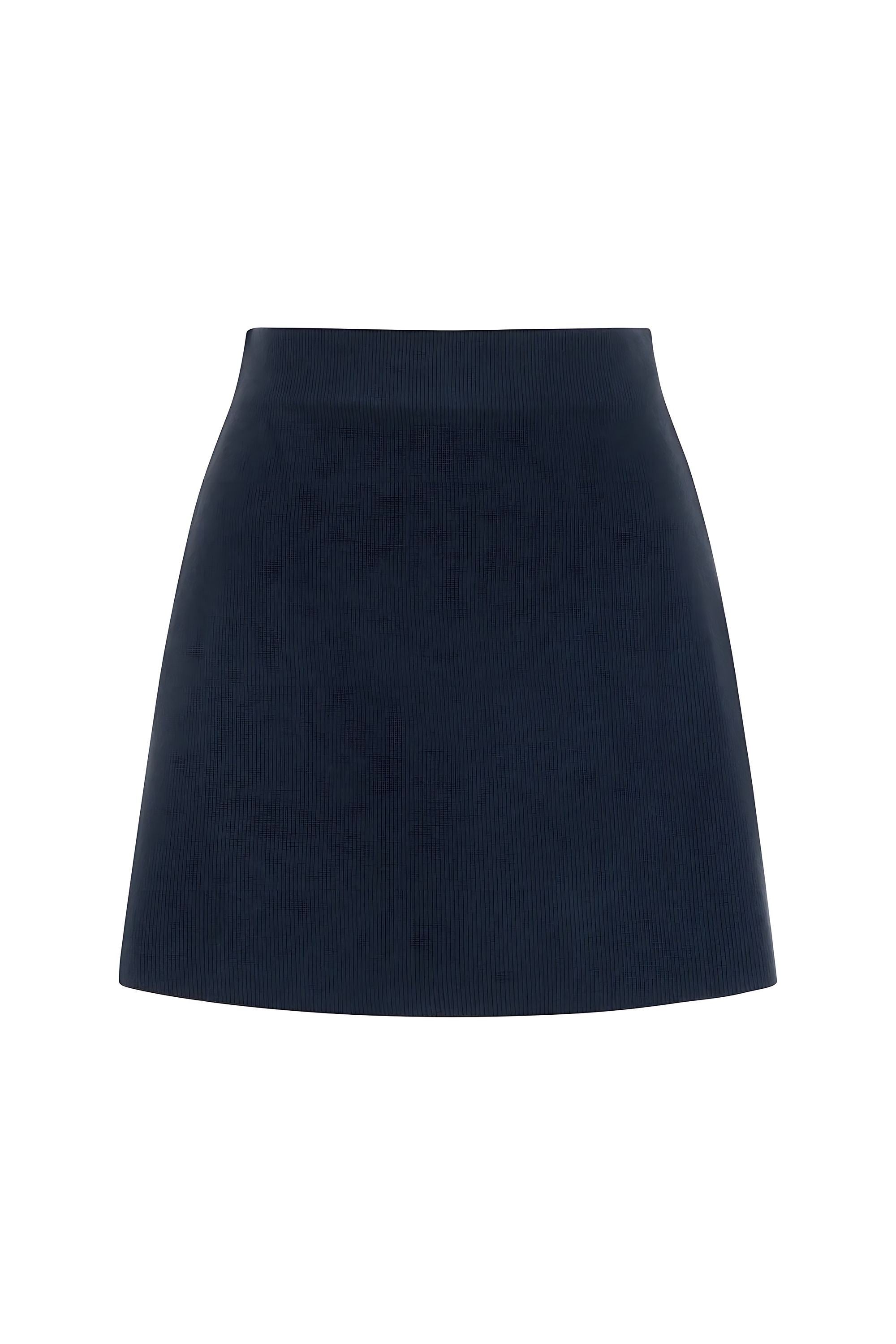 High Waist Mini Knit Skirt (Final Sale)