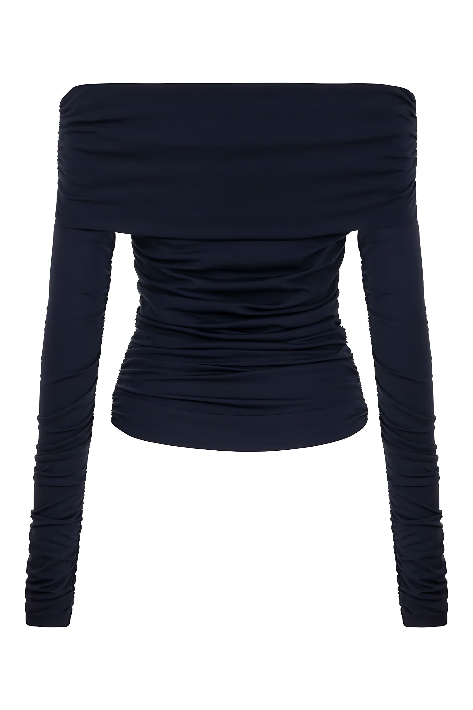 Off Shoulder Blouse with Ruffle Detail (Final Sale)